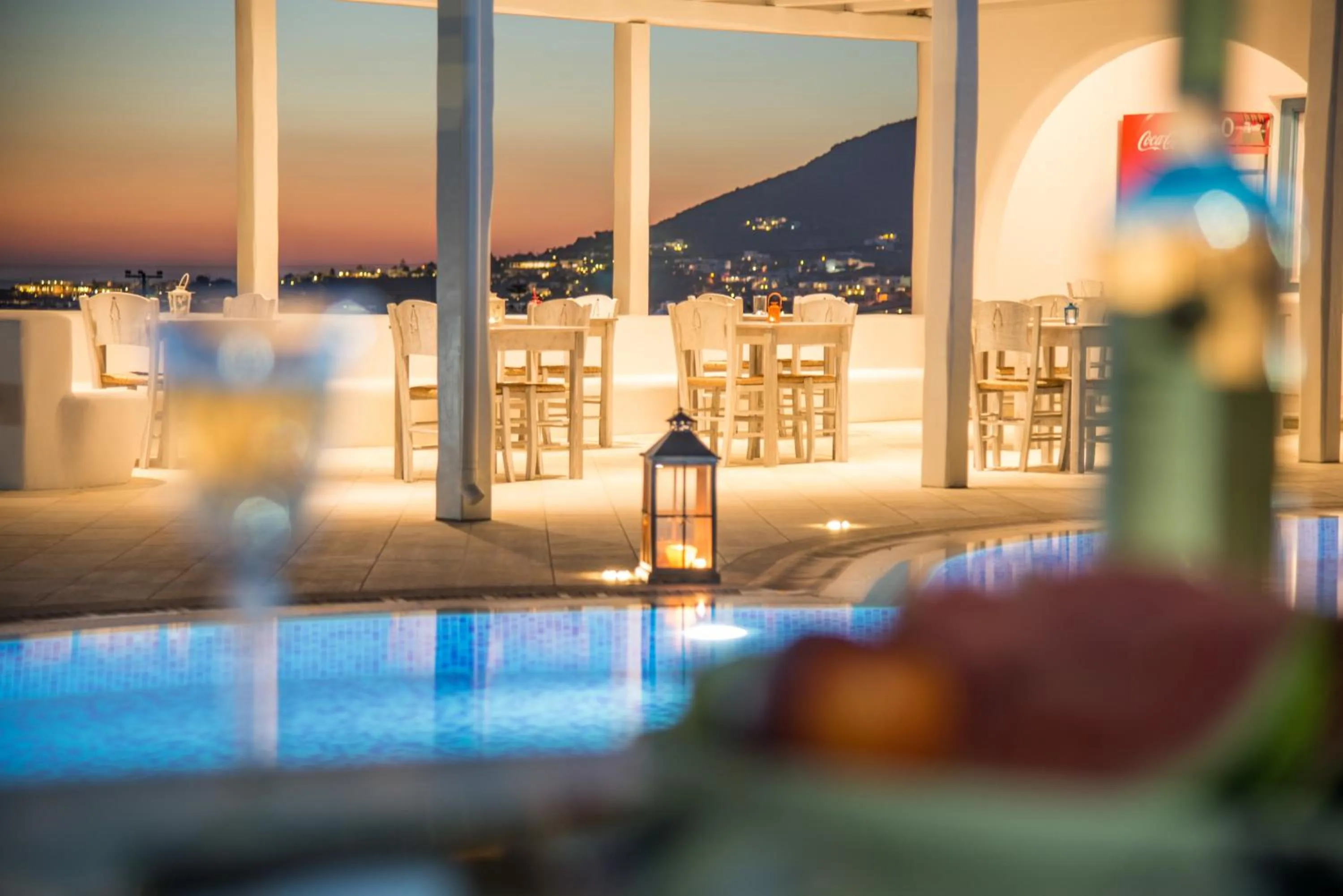 Restaurant/places to eat in Cycladic Islands Hotel & Spa