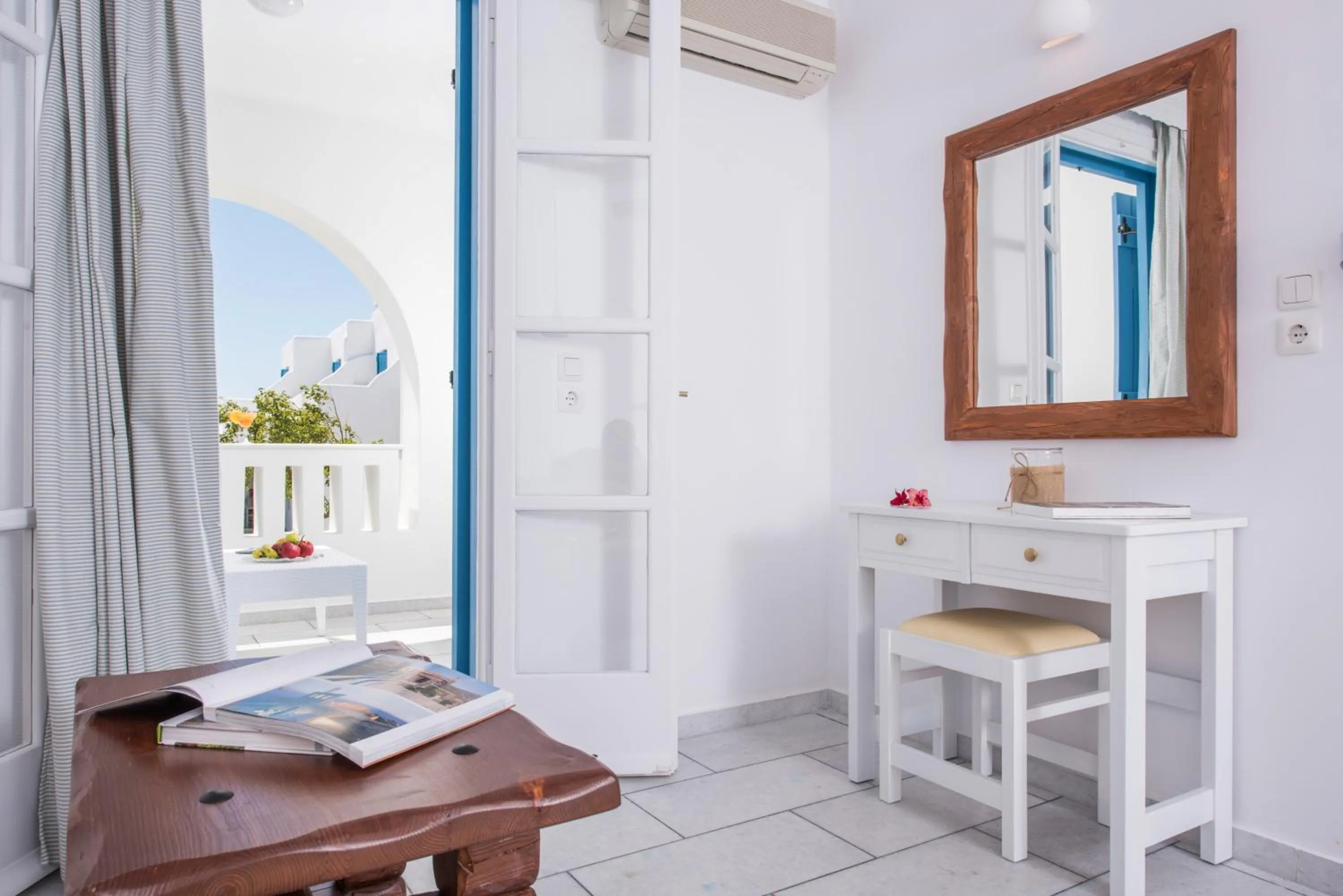 Seating area in Cycladic Islands Hotel & Spa