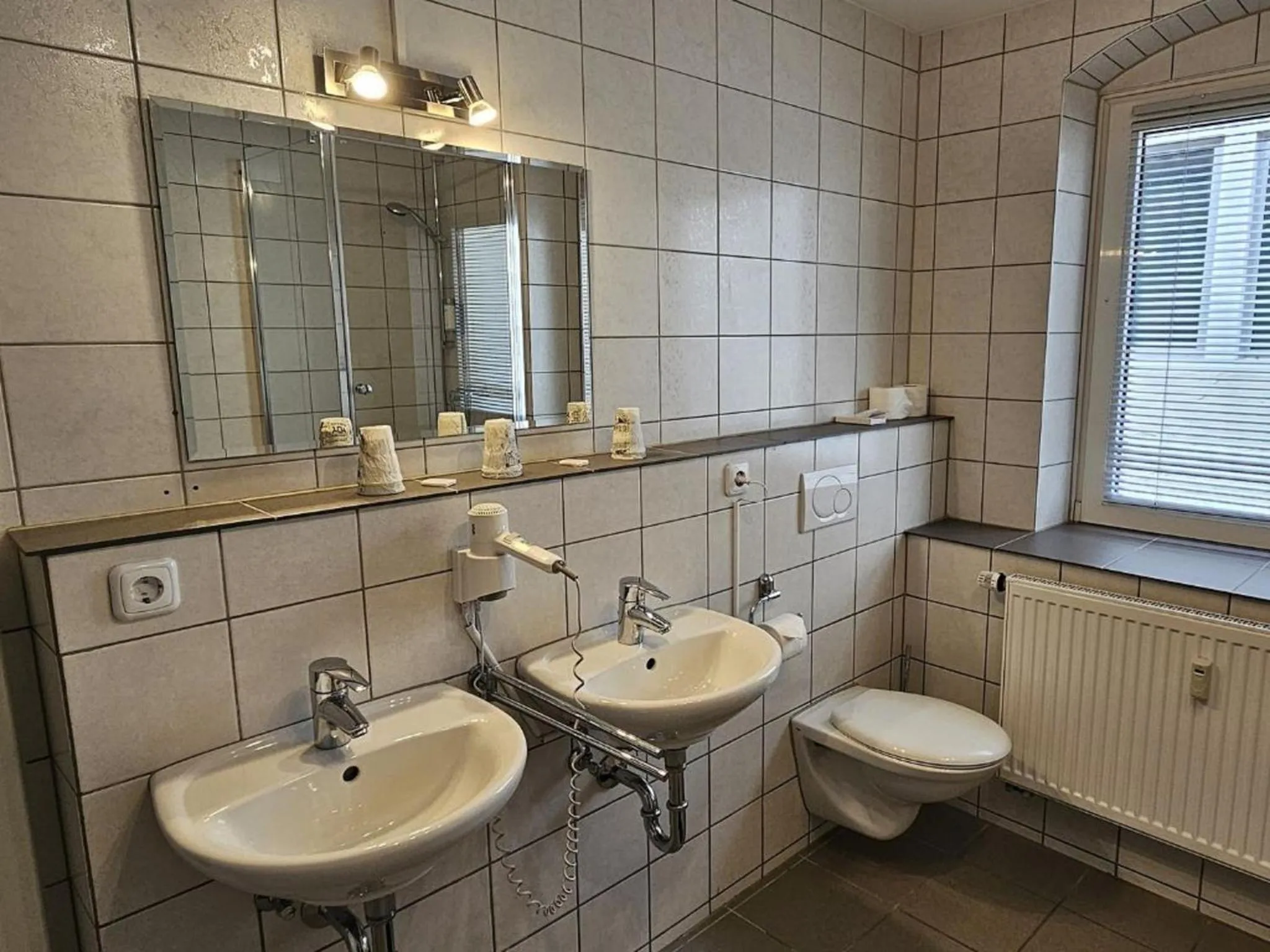 Bathroom in Hotel Hirsch Günzburg
