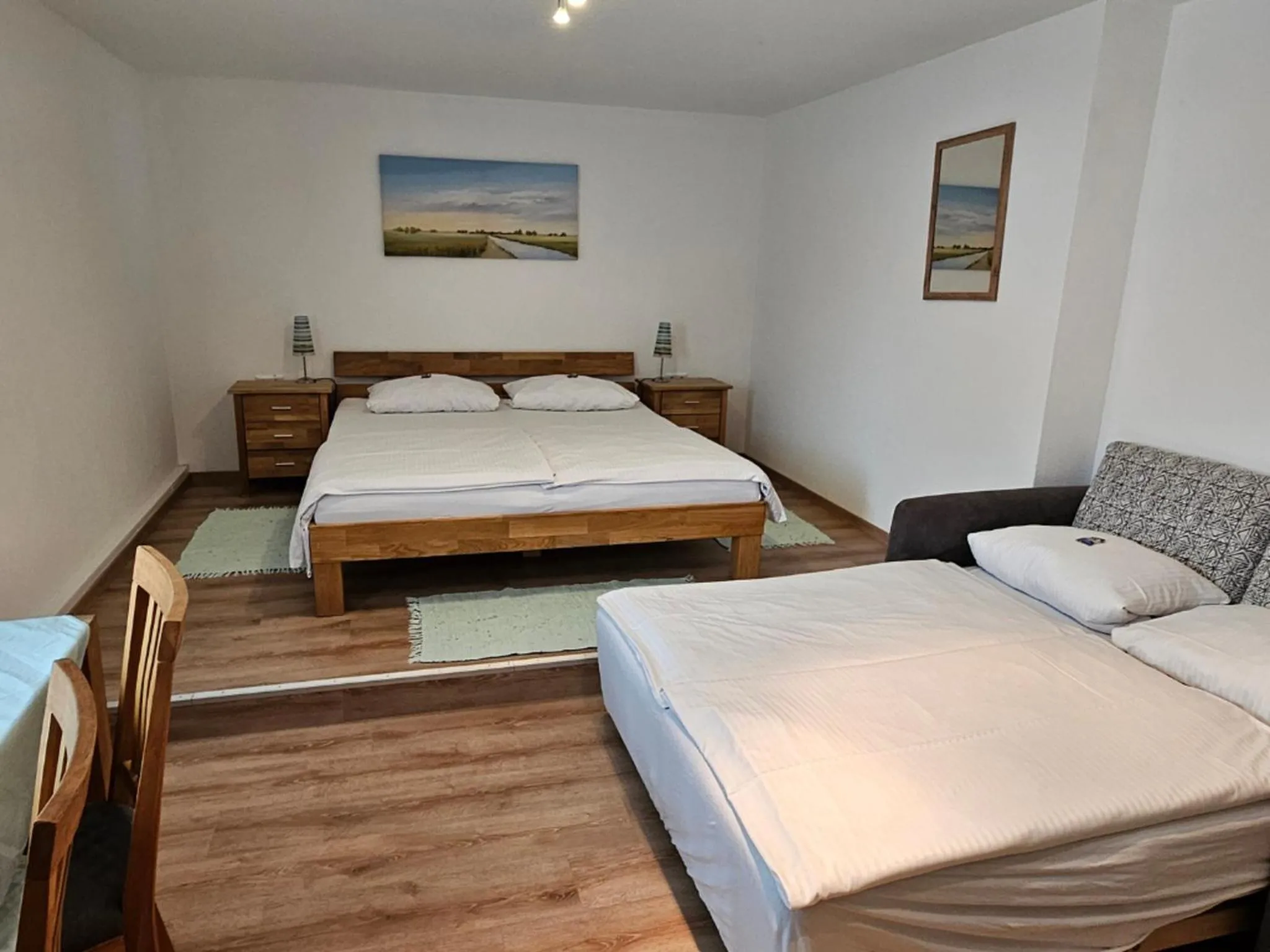 Bed in Hotel Hirsch Günzburg