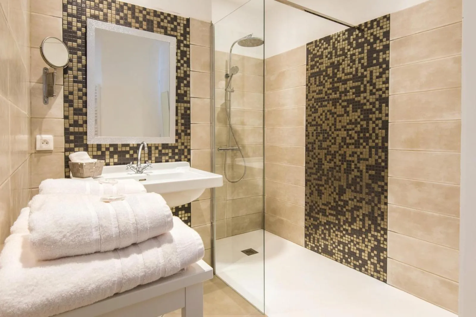 Shower in B&B Les chambres d'Aimé