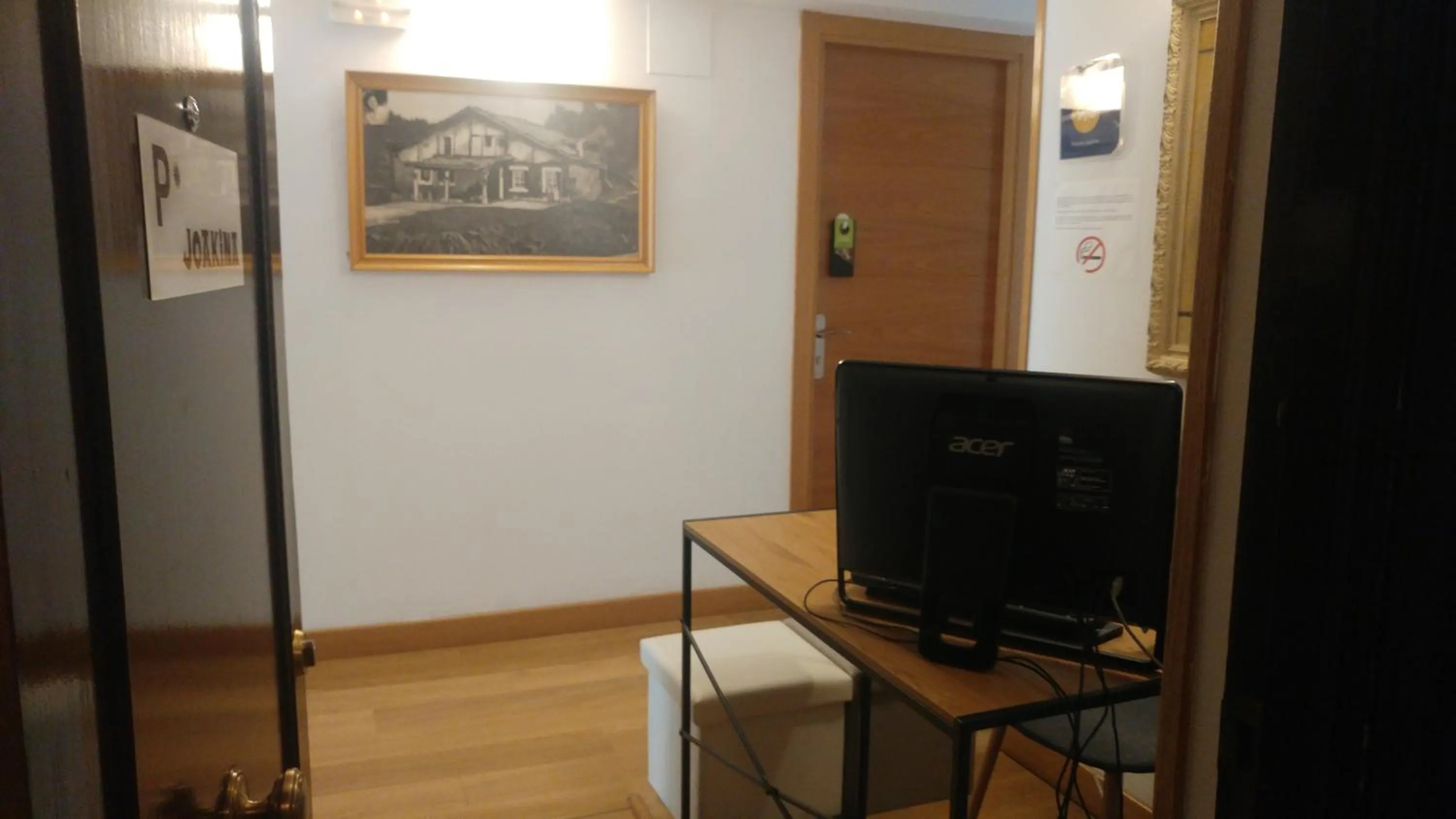 Lobby or reception in Pension Joakina