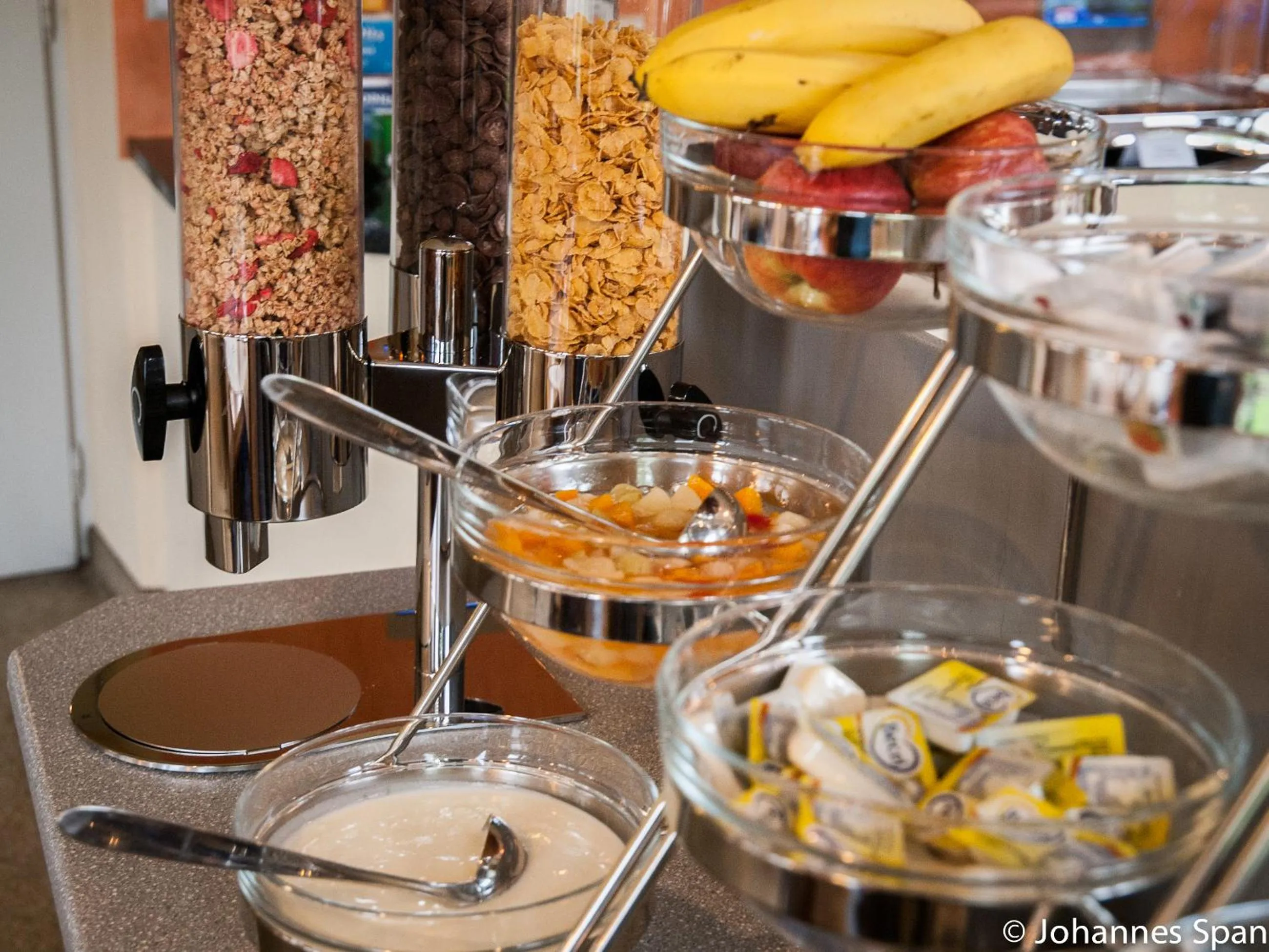 Buffet breakfast in Pension Handle