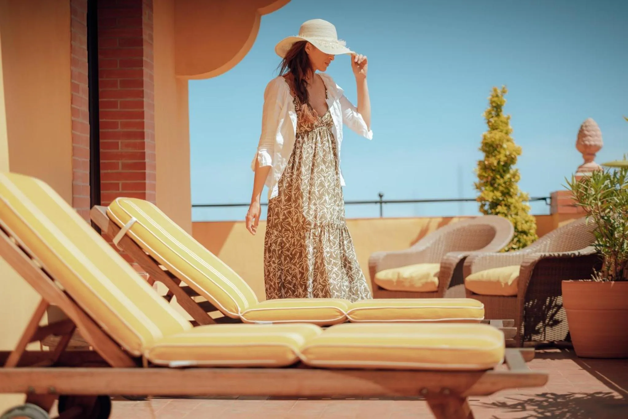 Patio in Ermitage de l'Oasis & Spa - Cannes Mandelieu