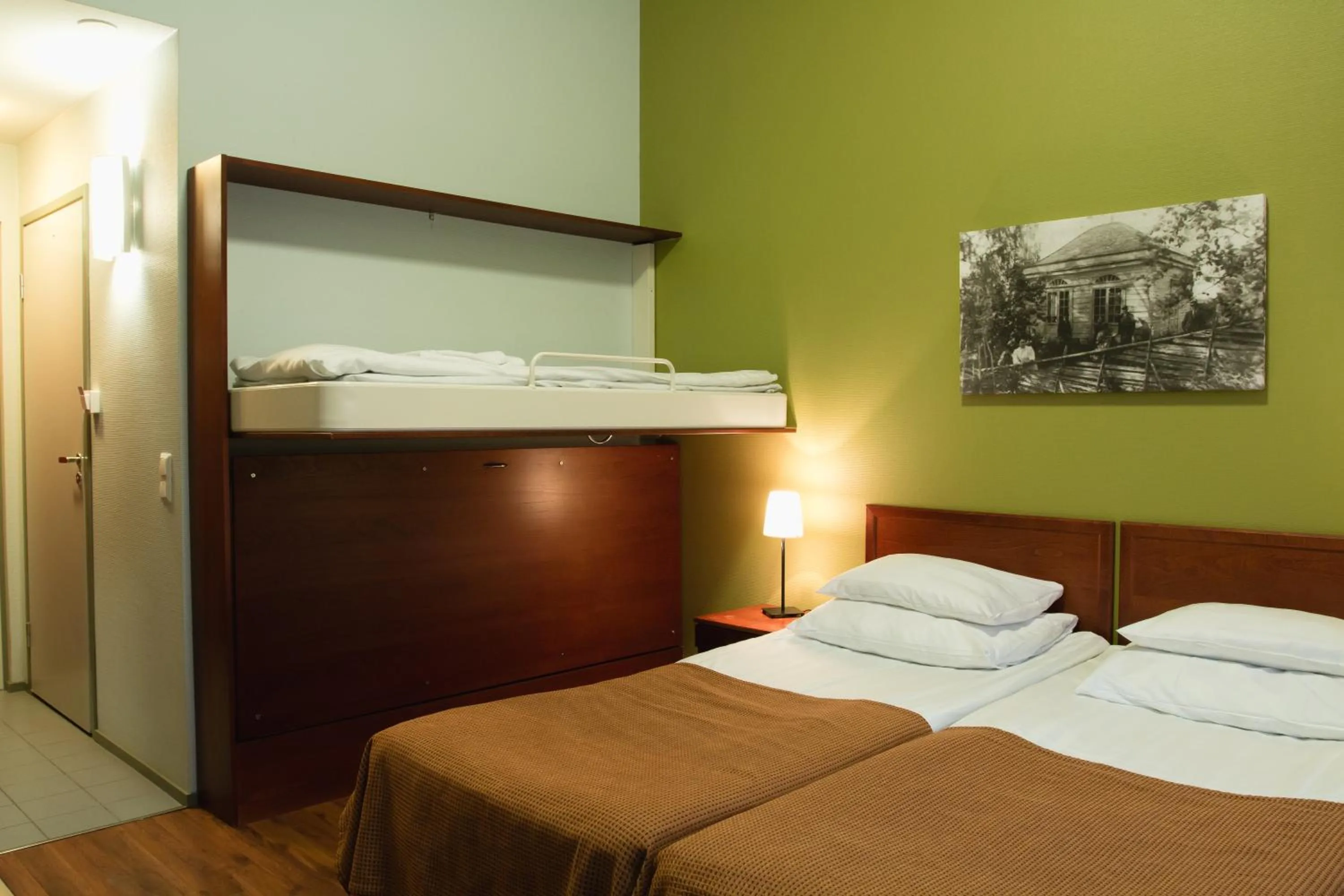 Bed in Sport & Spa Hotel Vesileppis