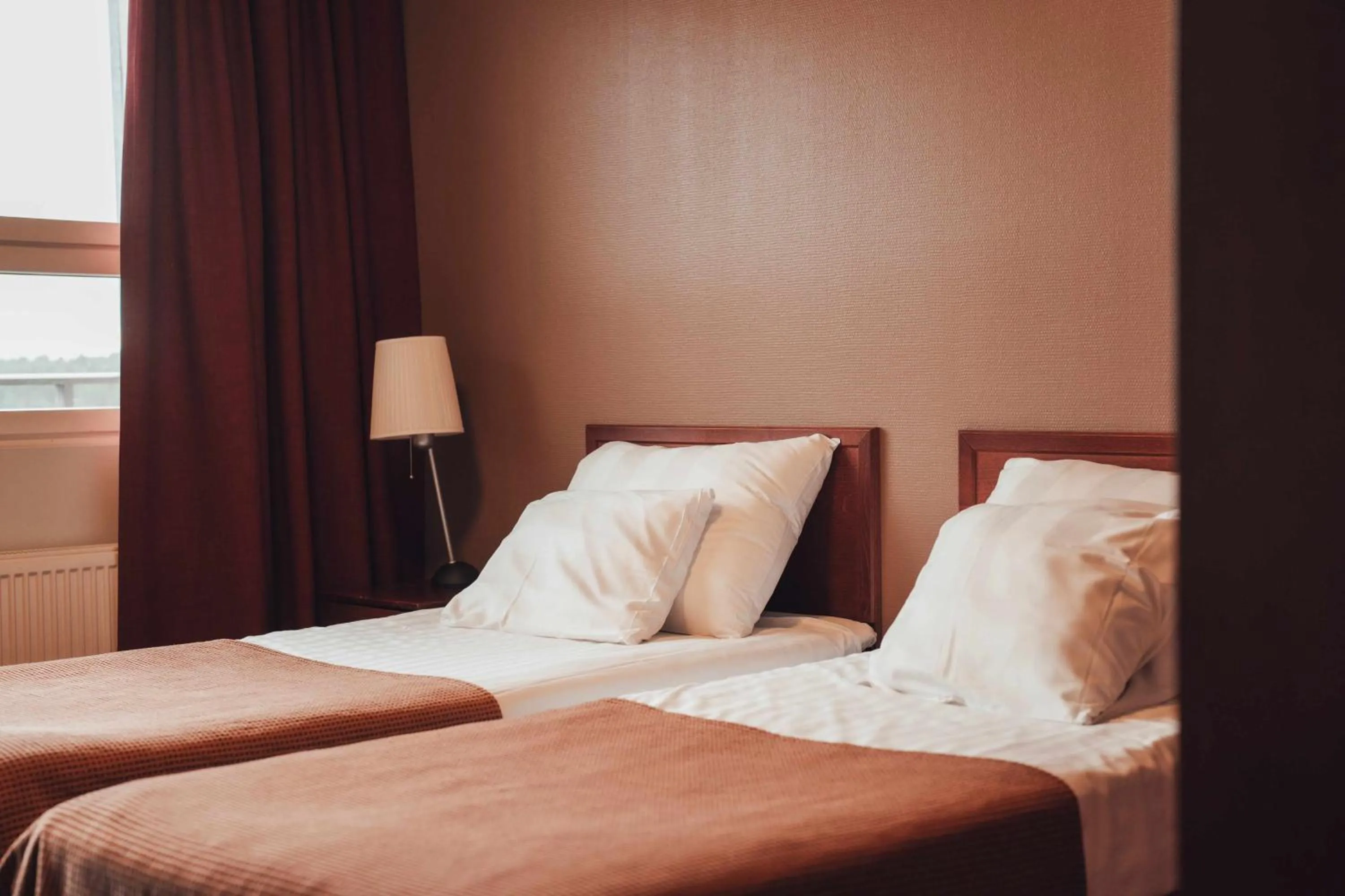 Bed in Sport & Spa Hotel Vesileppis