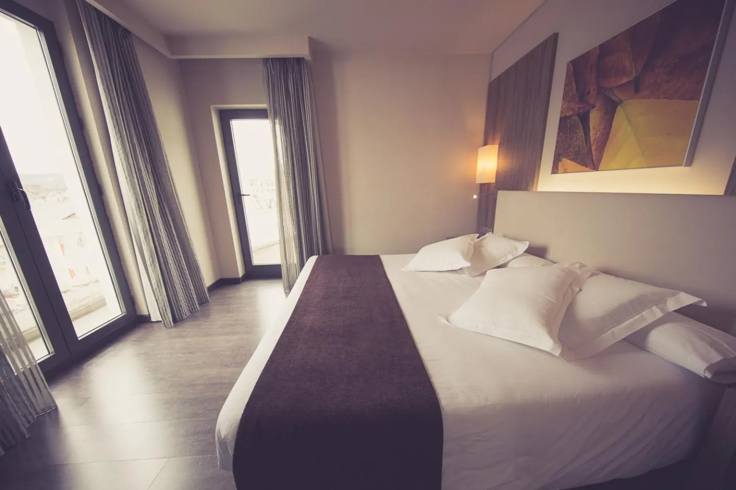 Photo of the whole room, Bed in Hotel Aroi Ponferrada