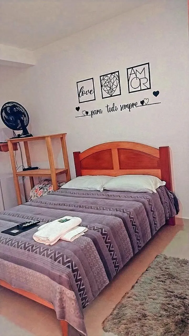 Bed in Chalés e suítes lima