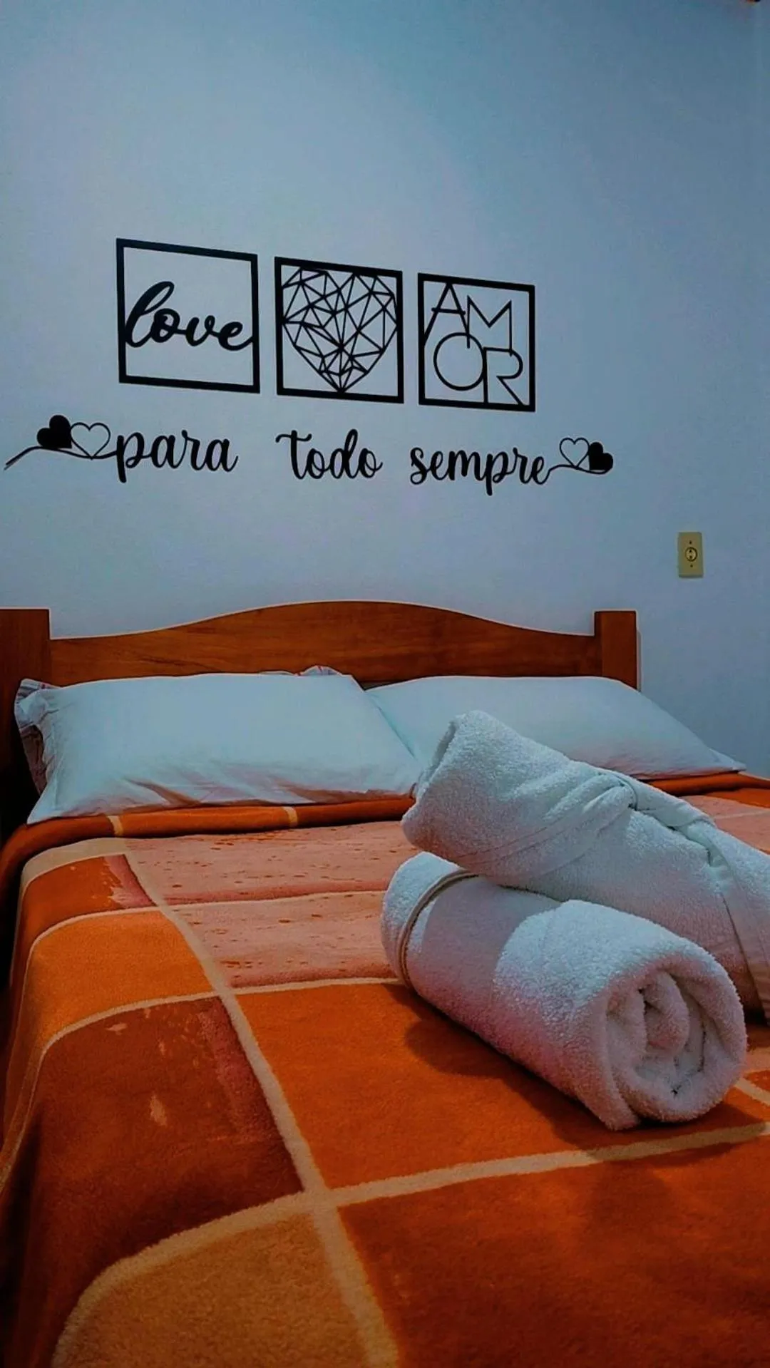 Bed in Chalés e suítes lima