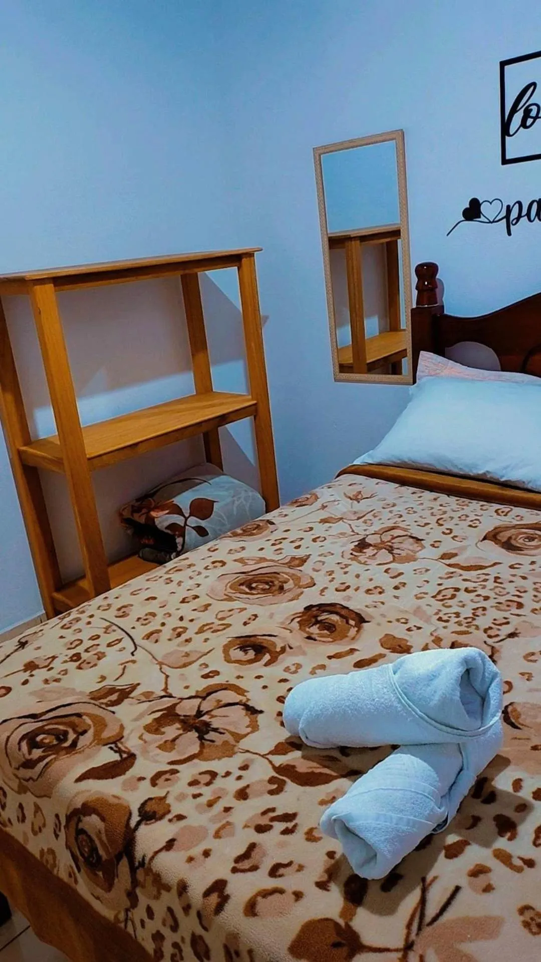 Bed in Chalés e suítes lima