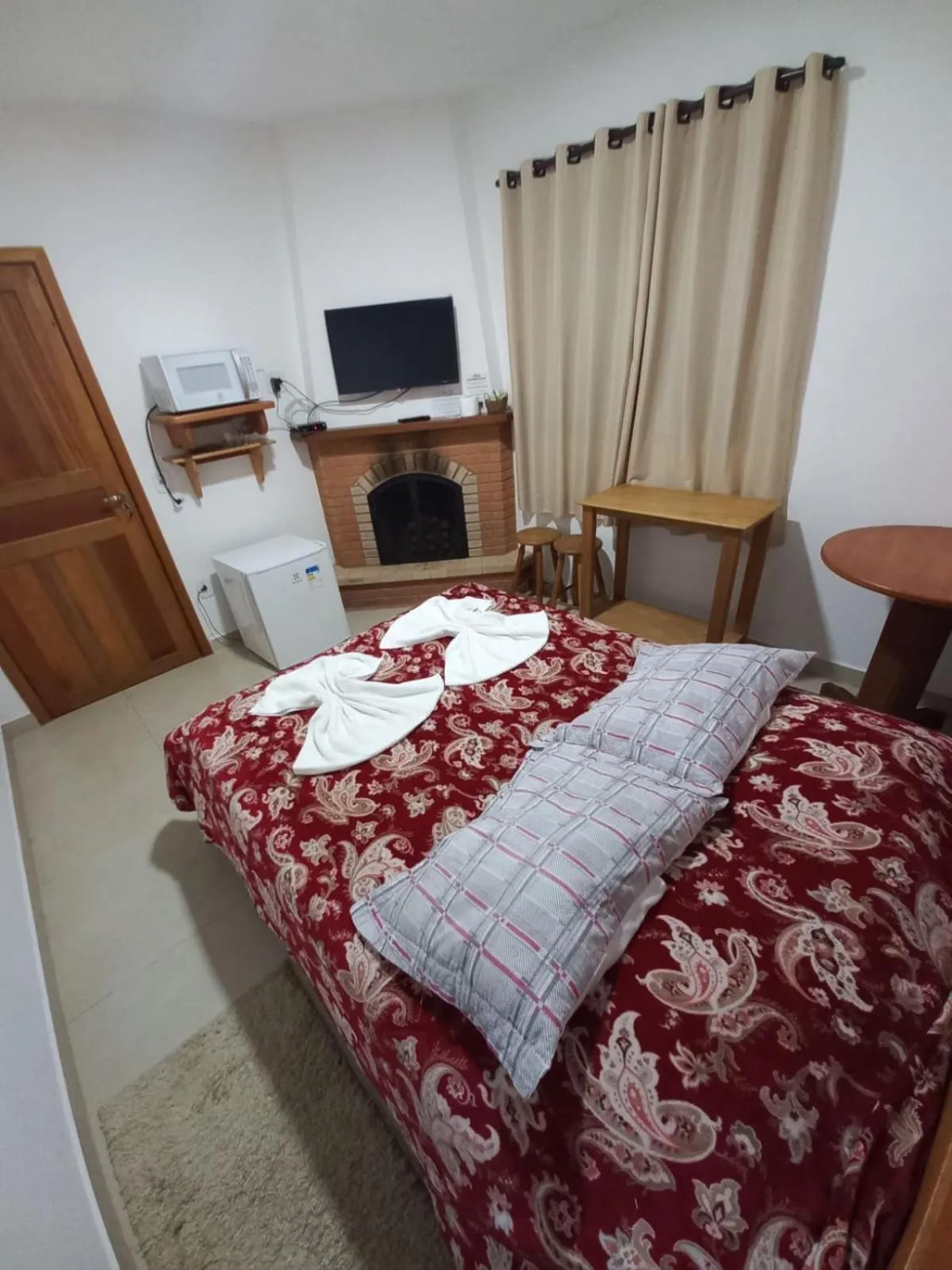 Bed in Chalés e suítes lima