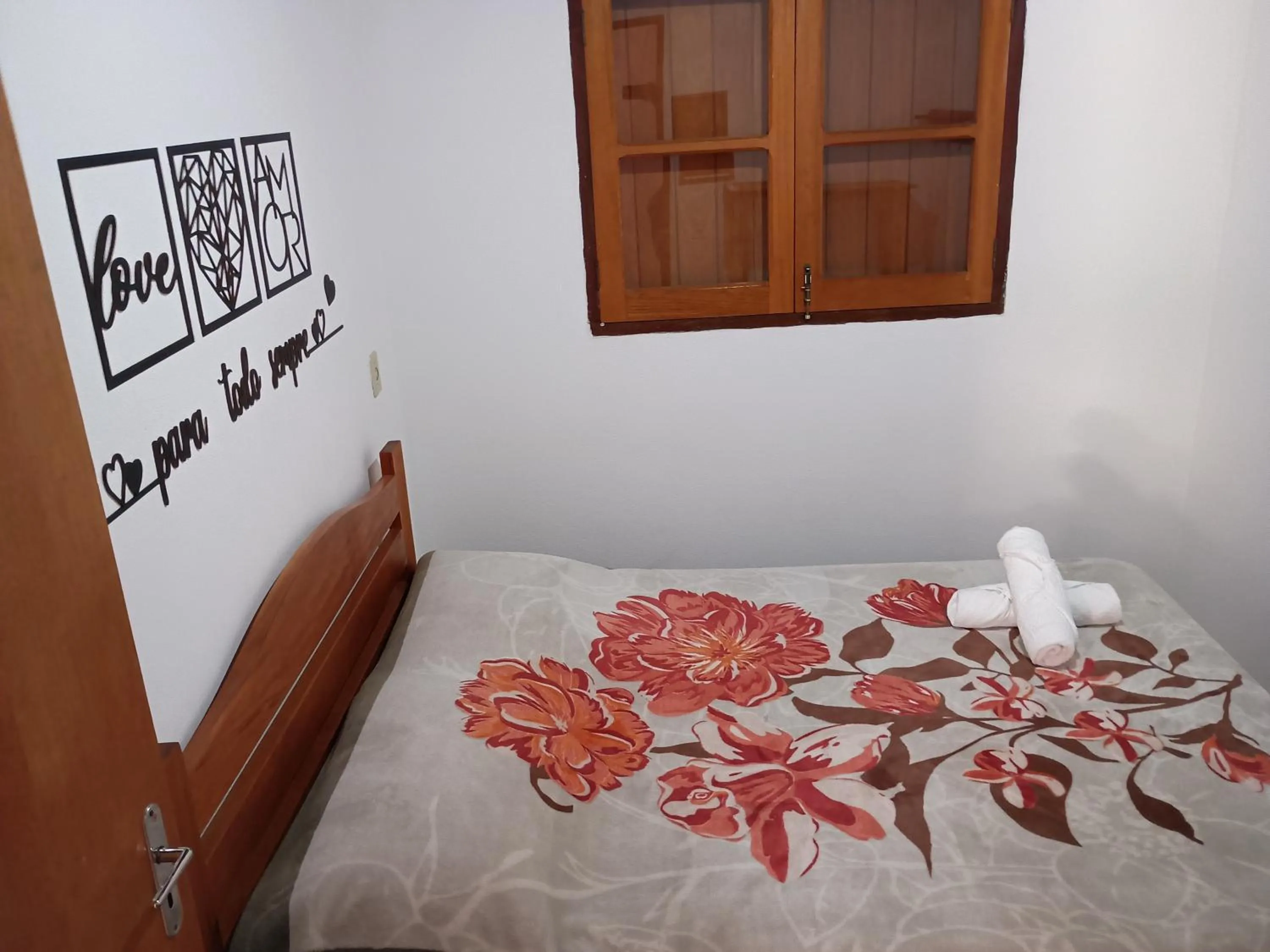 Bed in Chalés e suítes lima