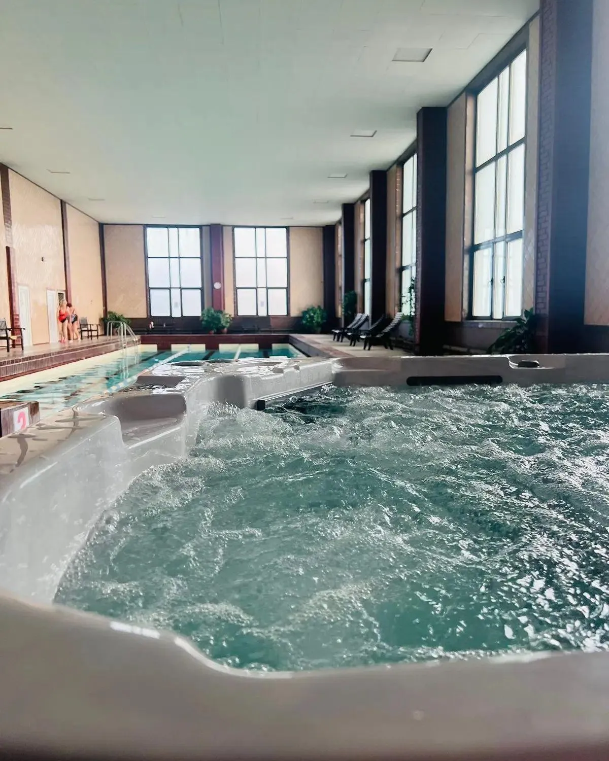 Swimming pool in Olimpija Hotel & SPA