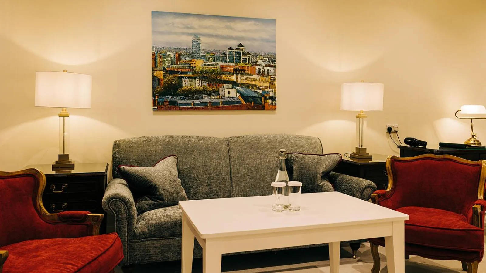 Seating area in The Keadeen Hotel