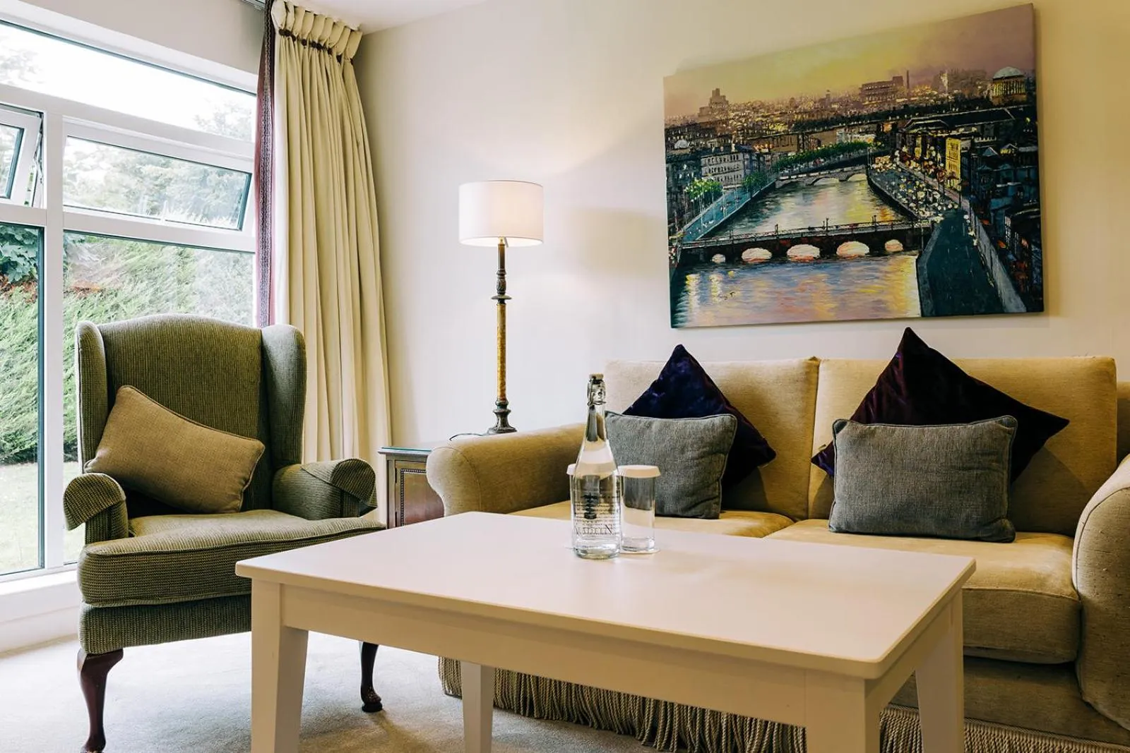 Seating area in The Keadeen Hotel