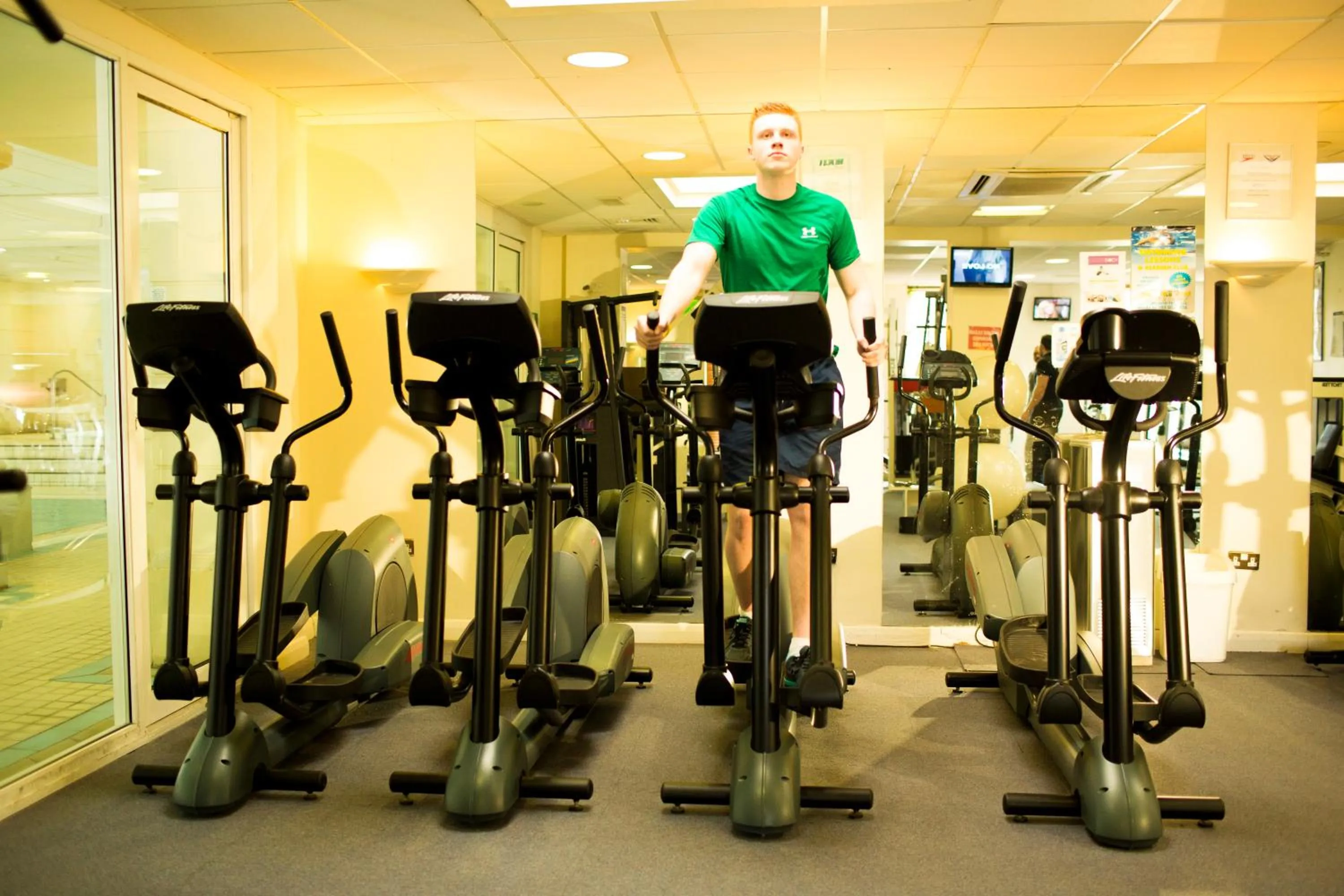 Fitness centre/facilities in The Keadeen Hotel