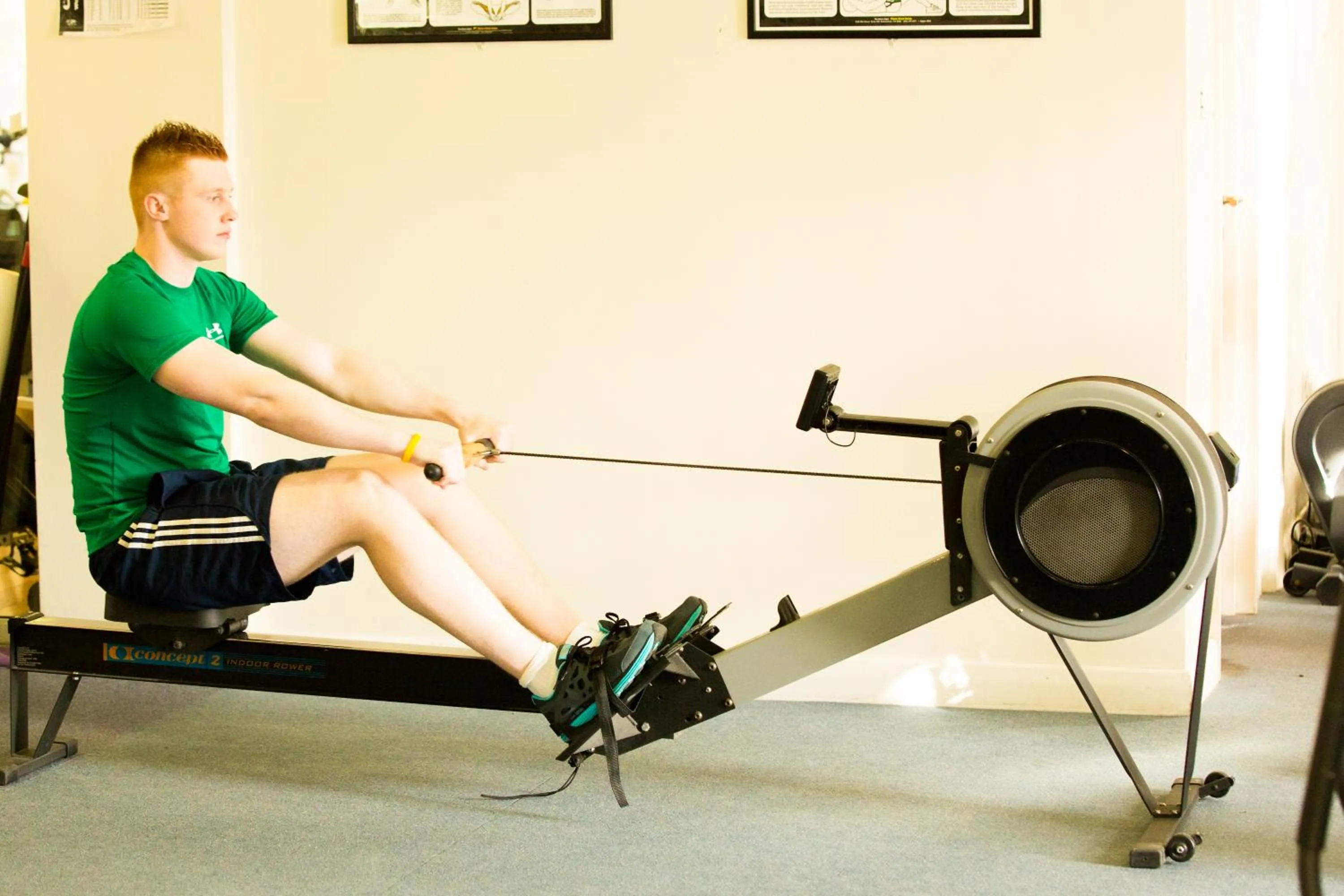 Fitness centre/facilities in The Keadeen Hotel