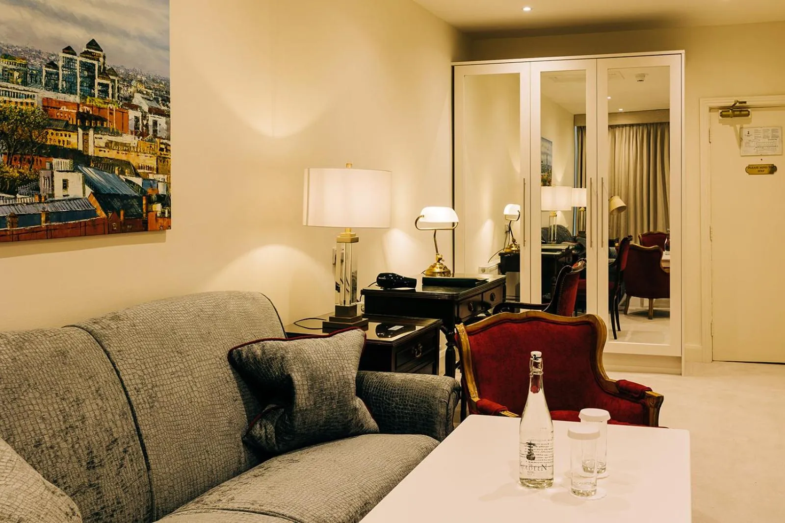 Seating area in The Keadeen Hotel