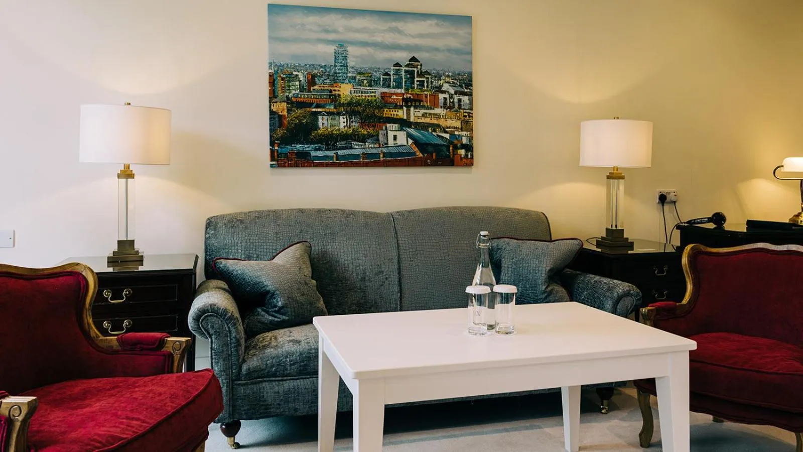 Seating area in The Keadeen Hotel