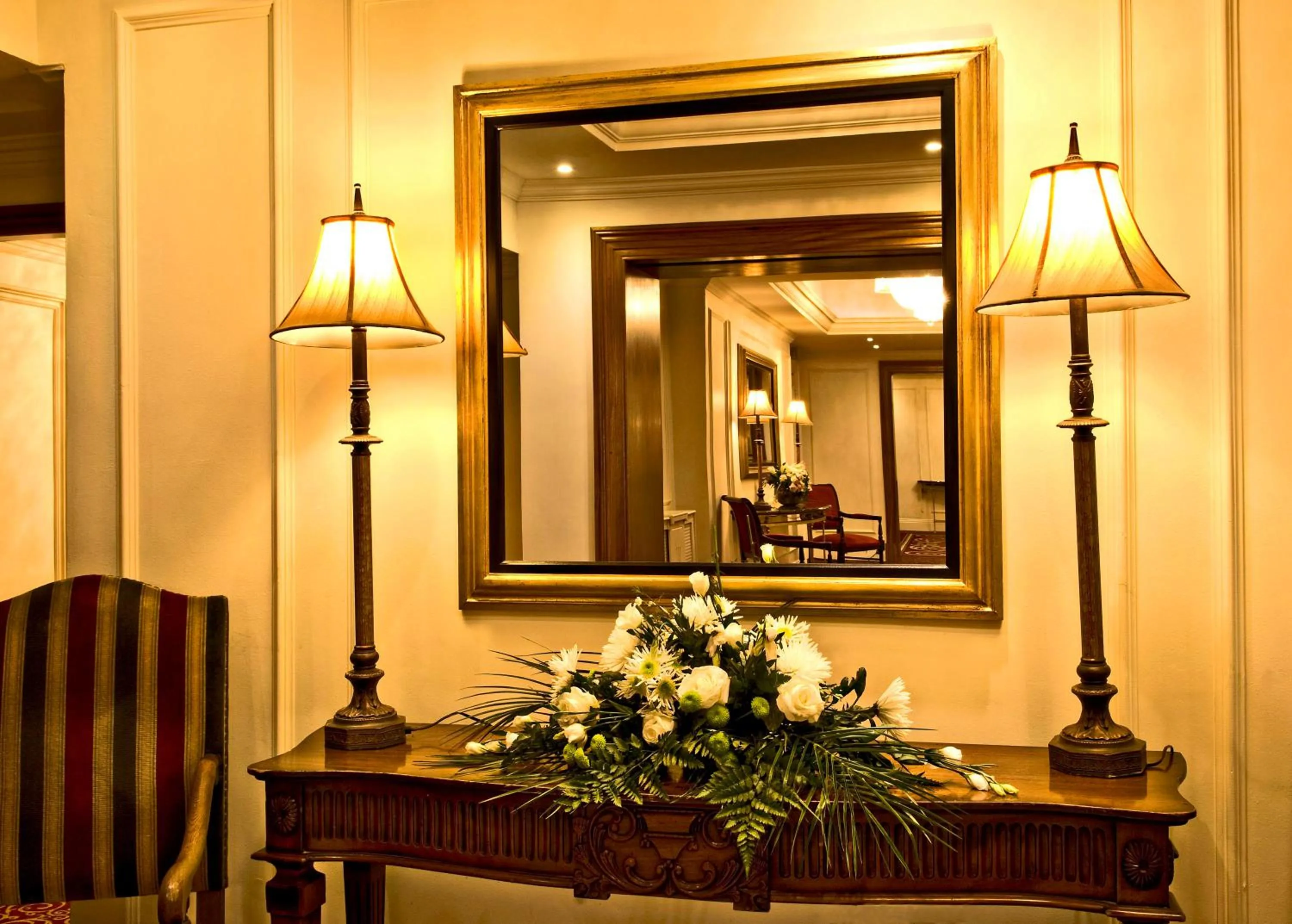 Decorative detail in The Keadeen Hotel