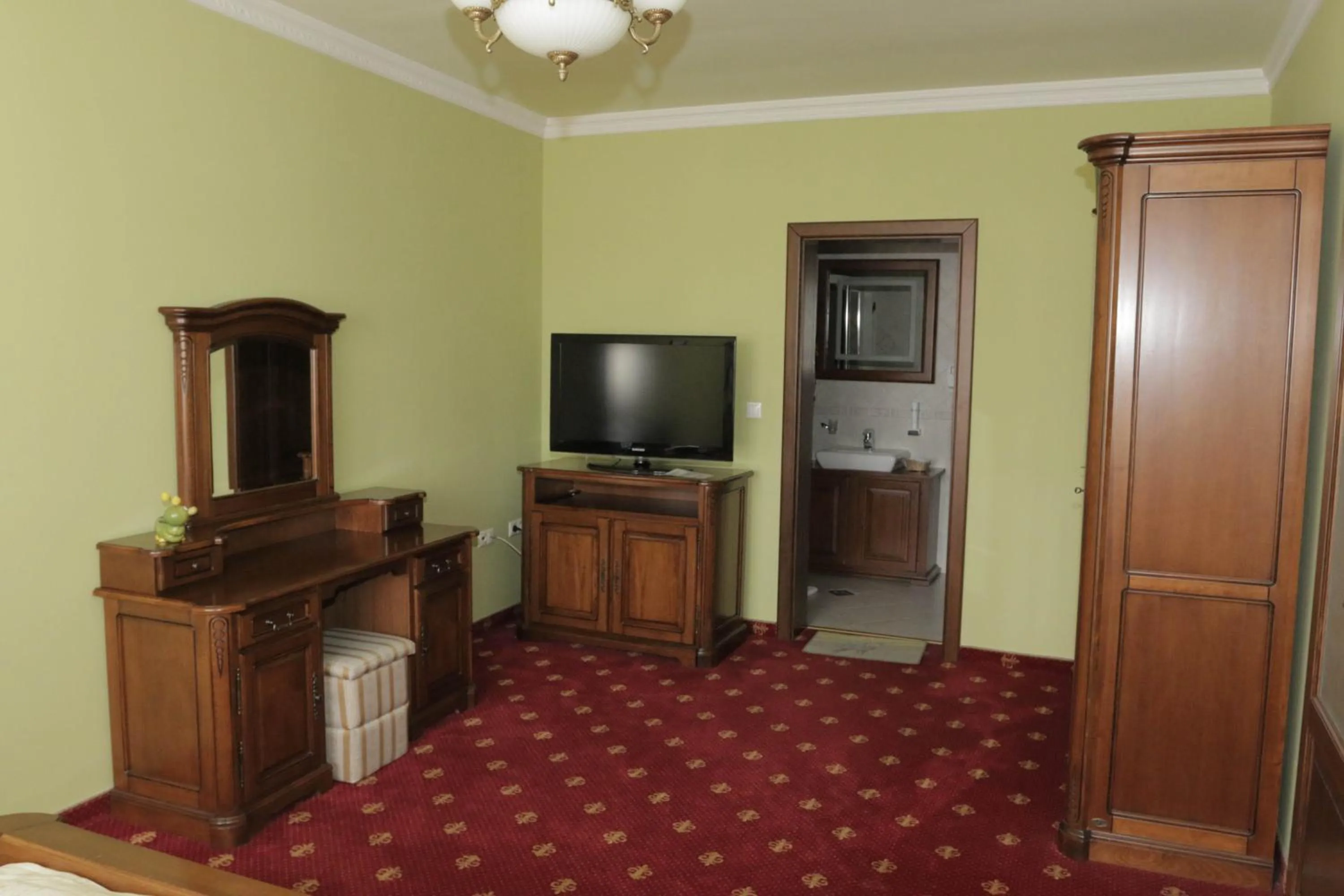 Decorative detail in Hotel Slavia