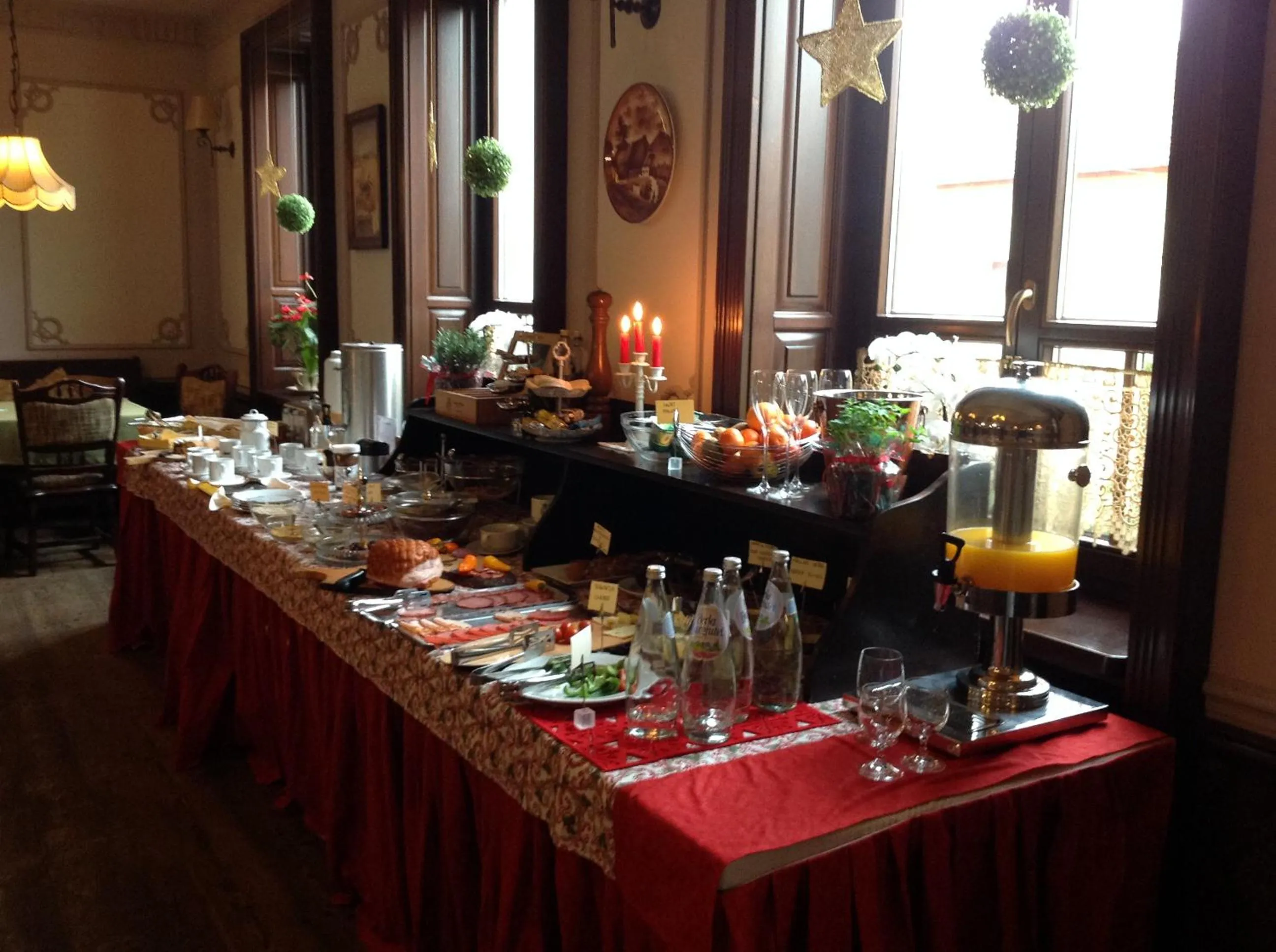 Breakfast in Hotel Slavia