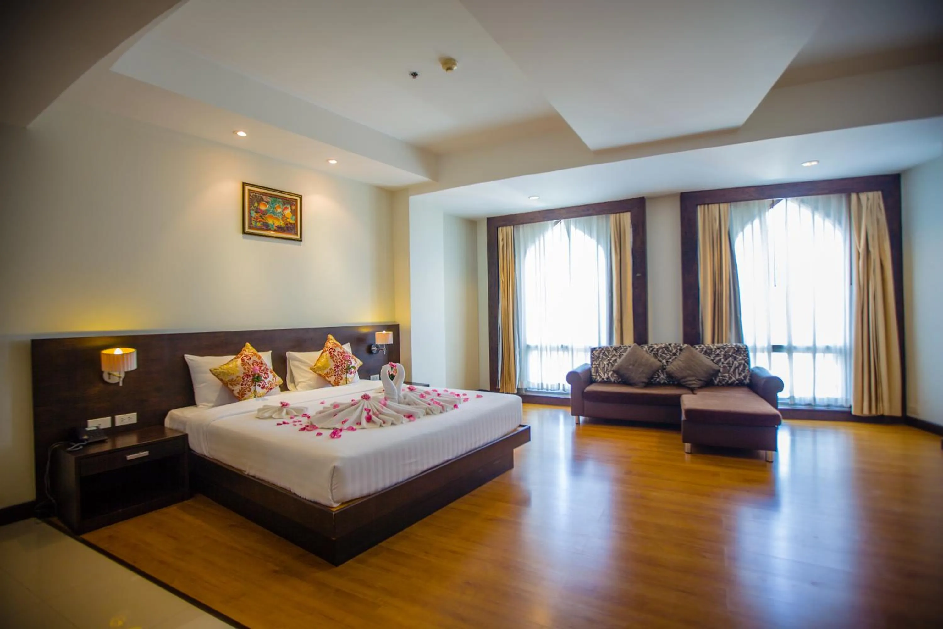 Bed in Grande Southern Hotel