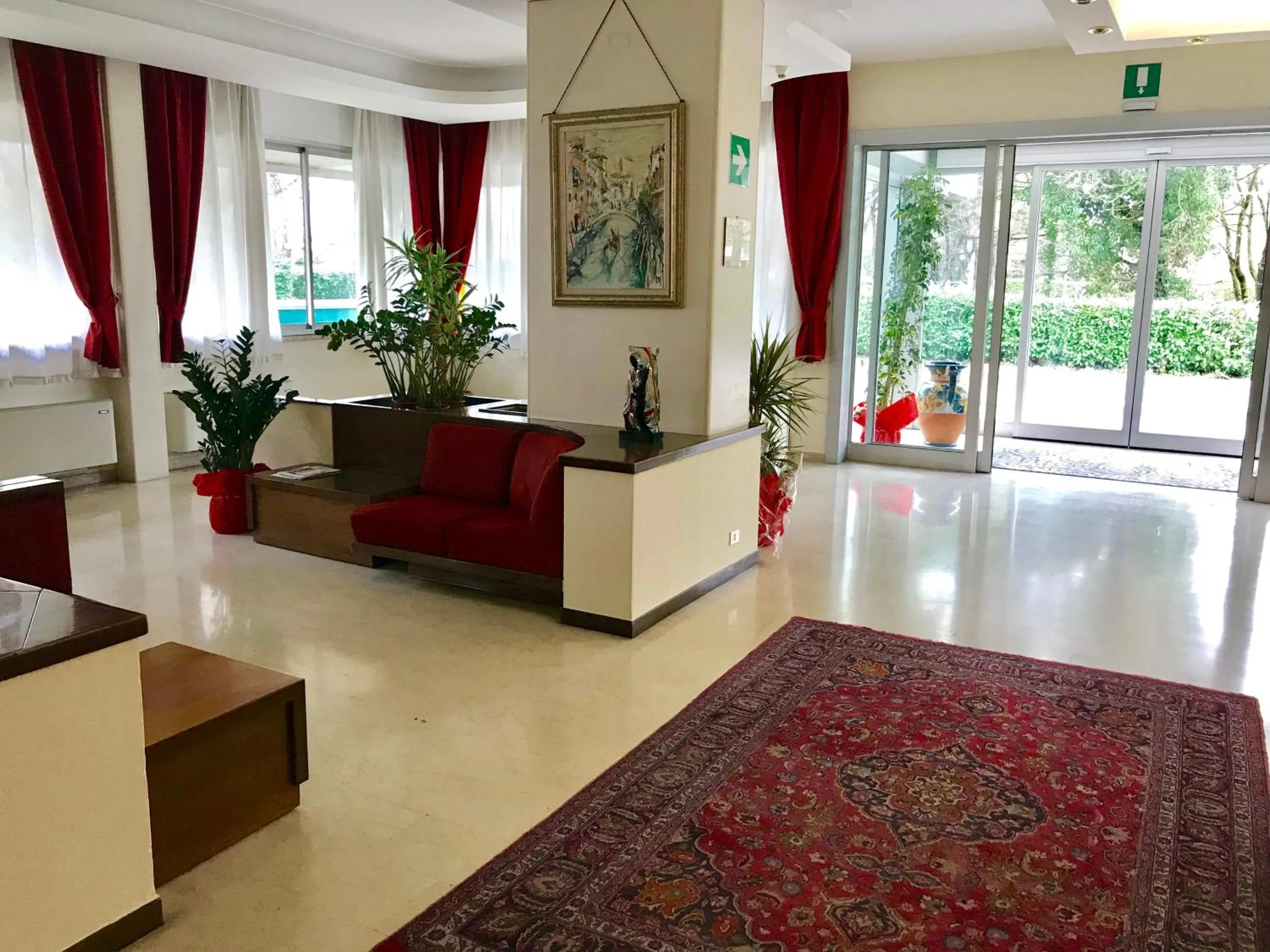 Lobby or reception in Hotel Albatros