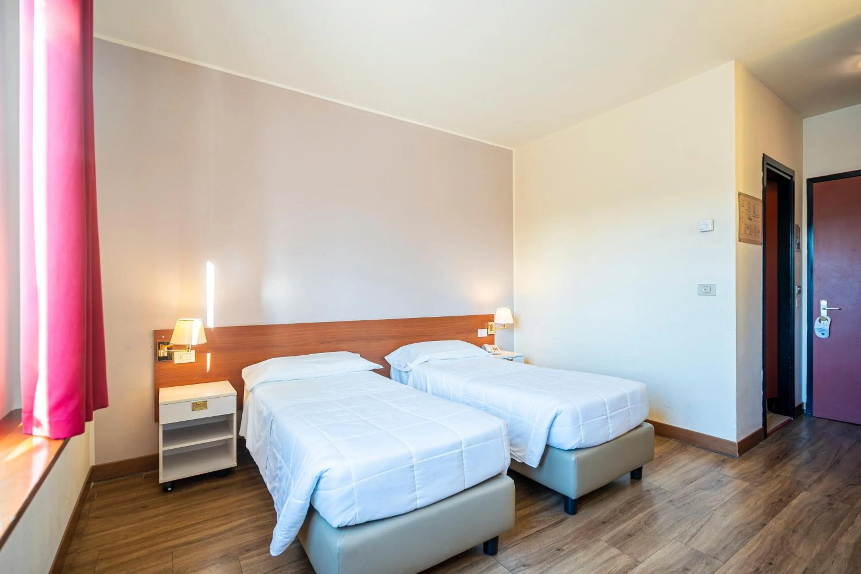 Bed in Hotel Albatros