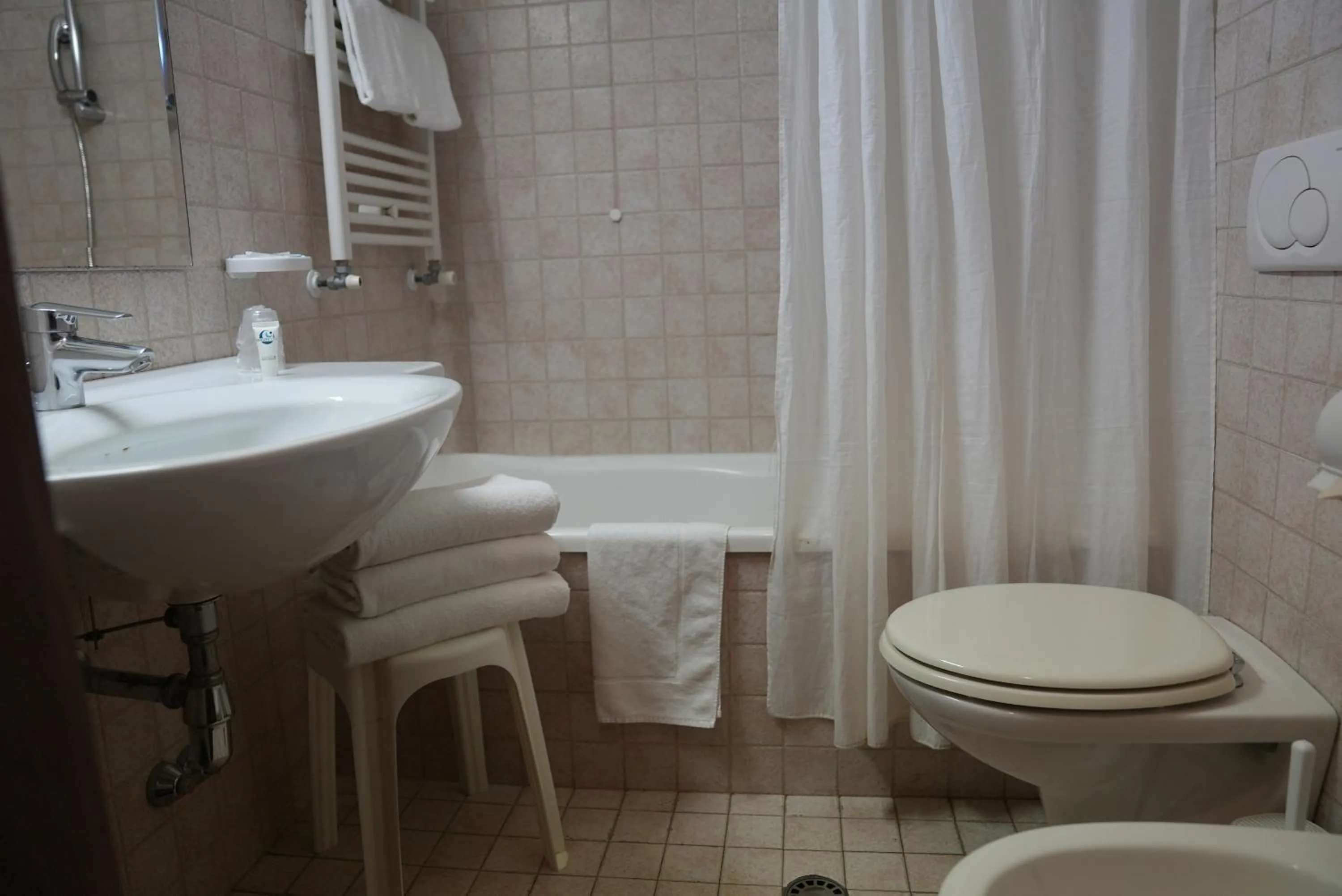 Bathroom in Hotel Albatros