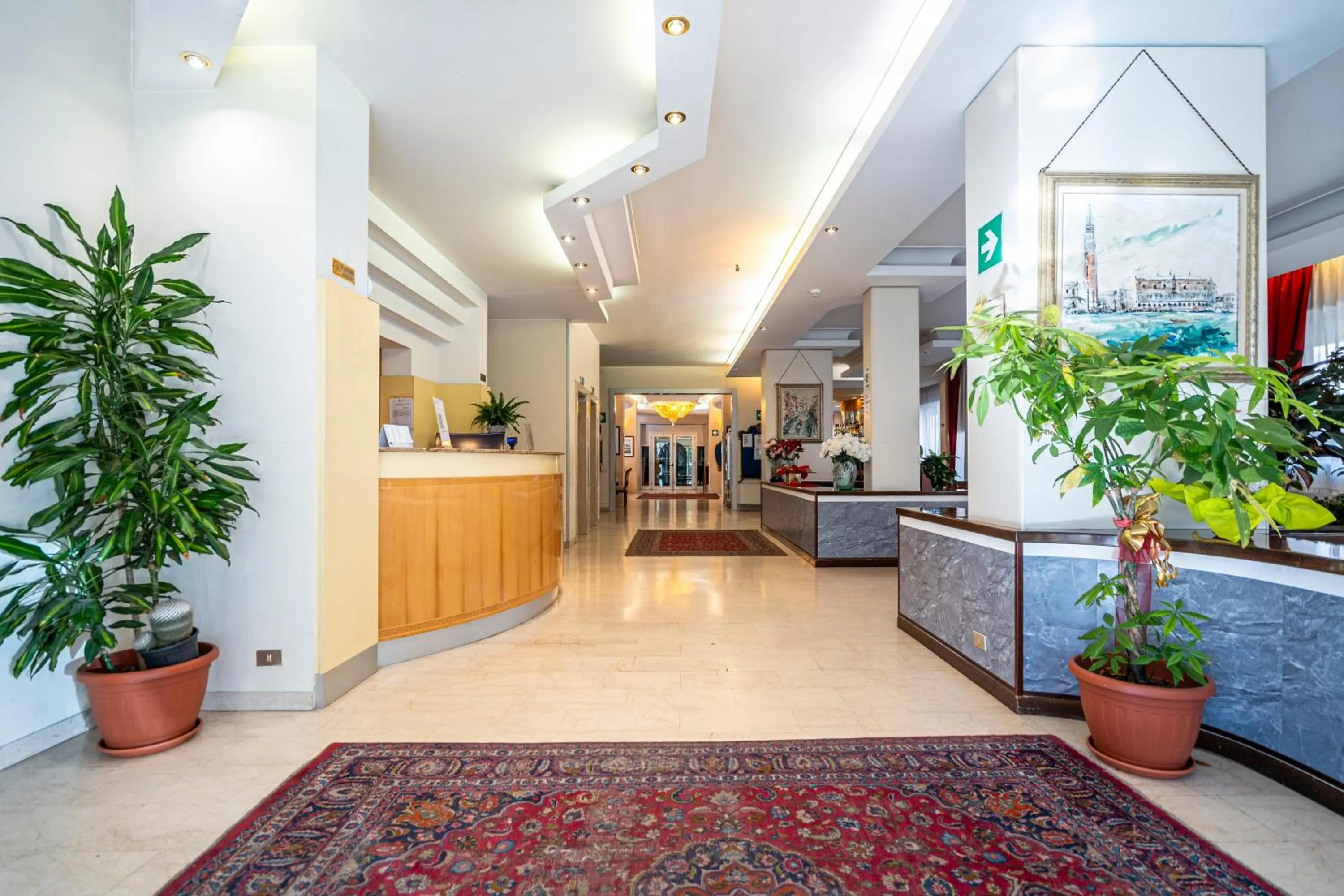 Lobby or reception in Hotel Albatros