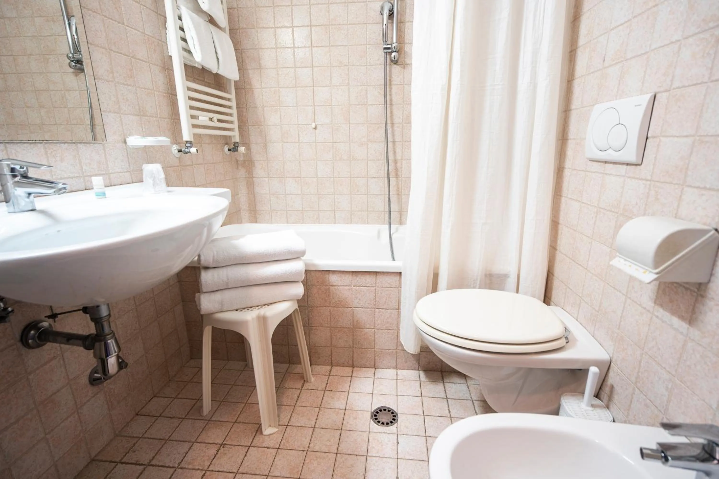 Bathroom in Hotel Albatros