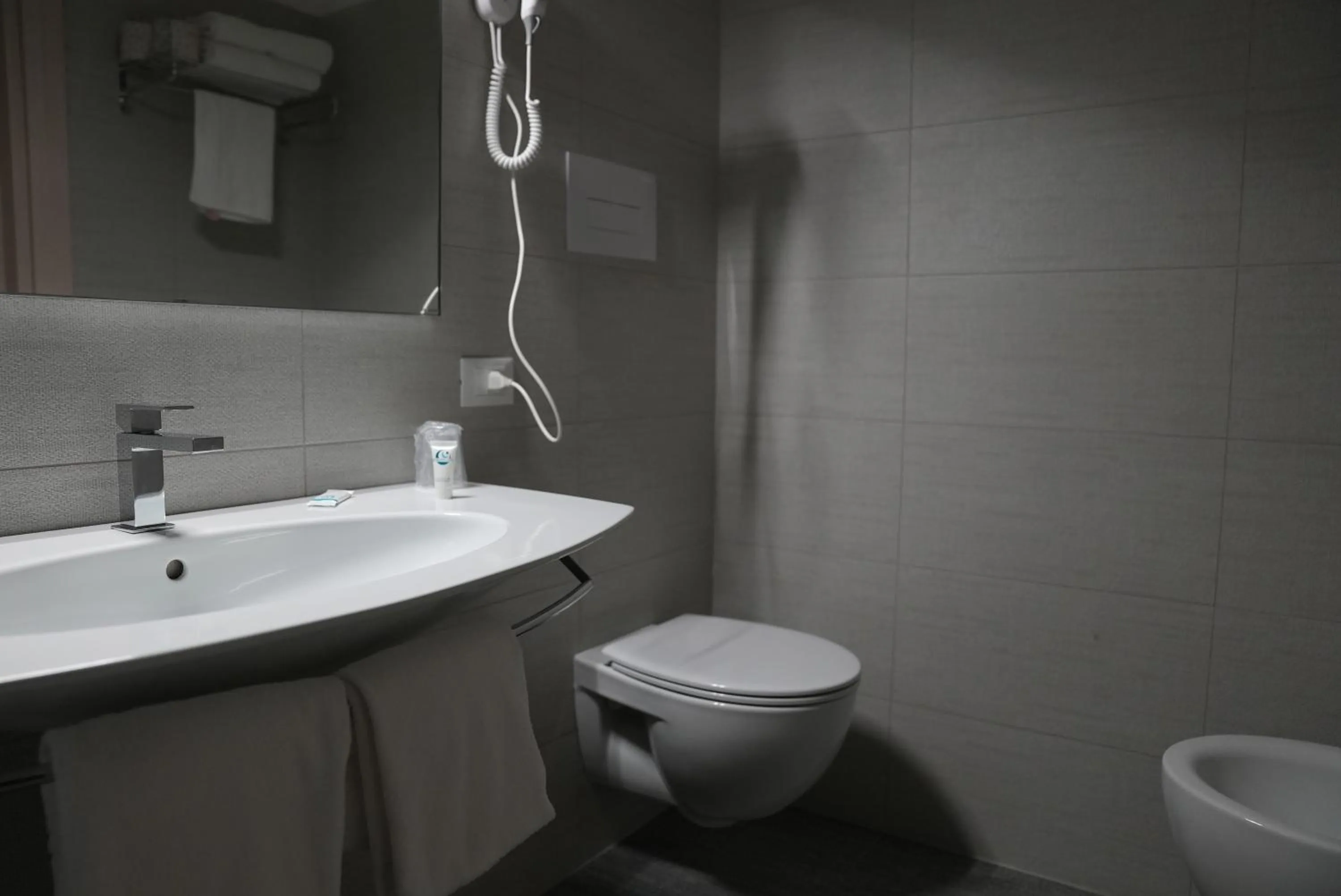 Shower in Hotel Albatros