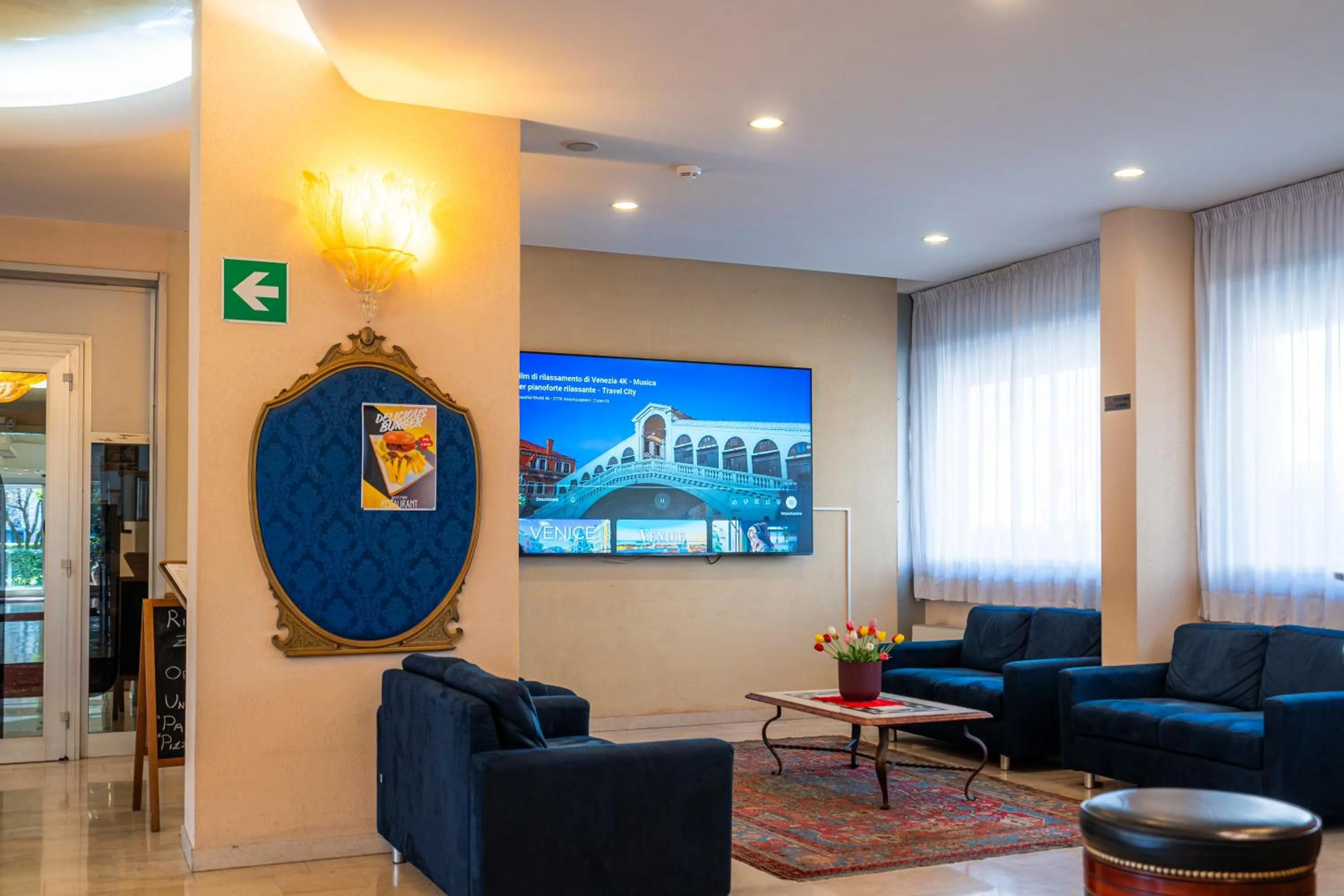 Living room in Hotel Albatros