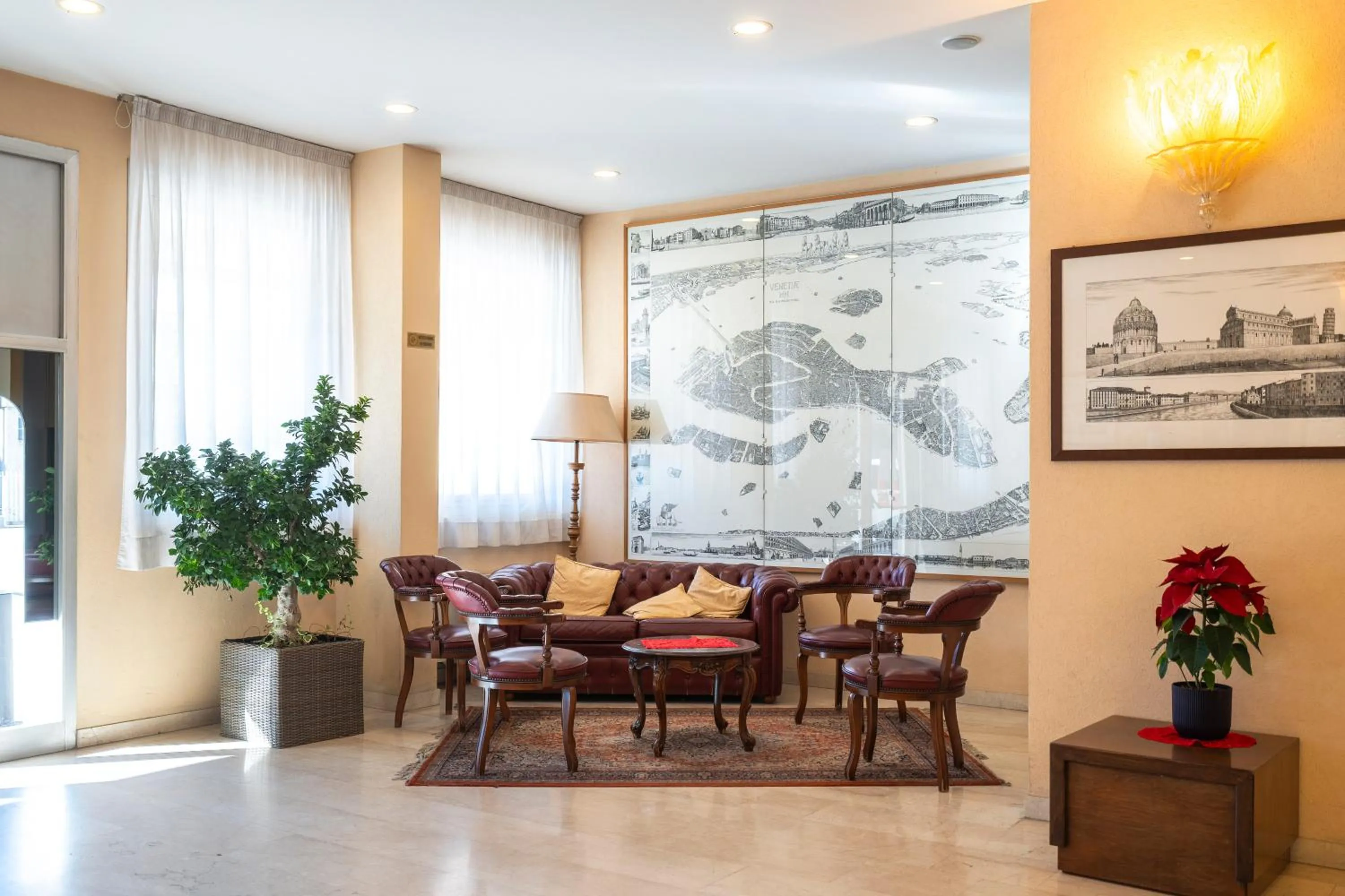 Living room in Hotel Albatros