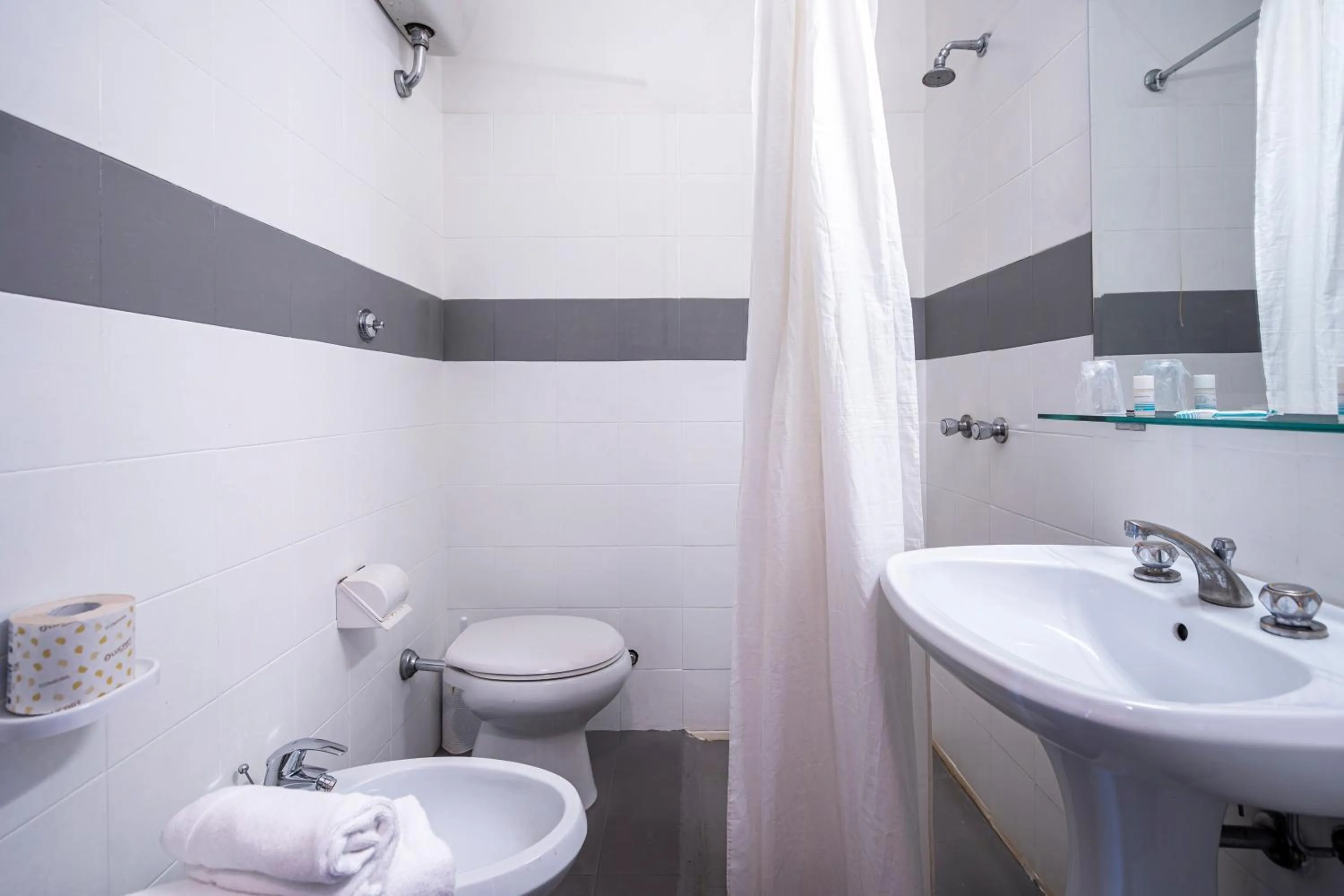 Bathroom in Hotel Albatros