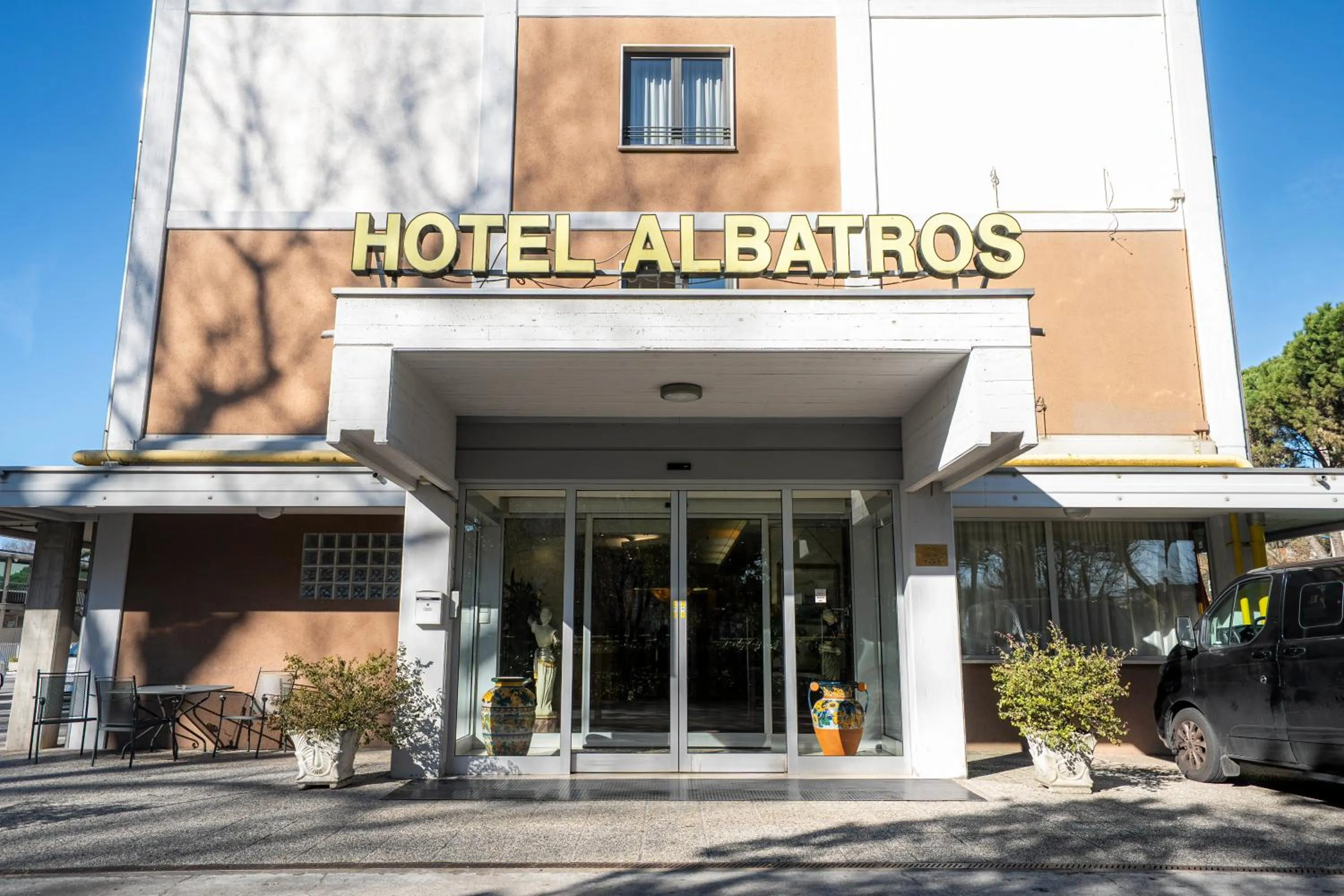 Facade/entrance in Hotel Albatros