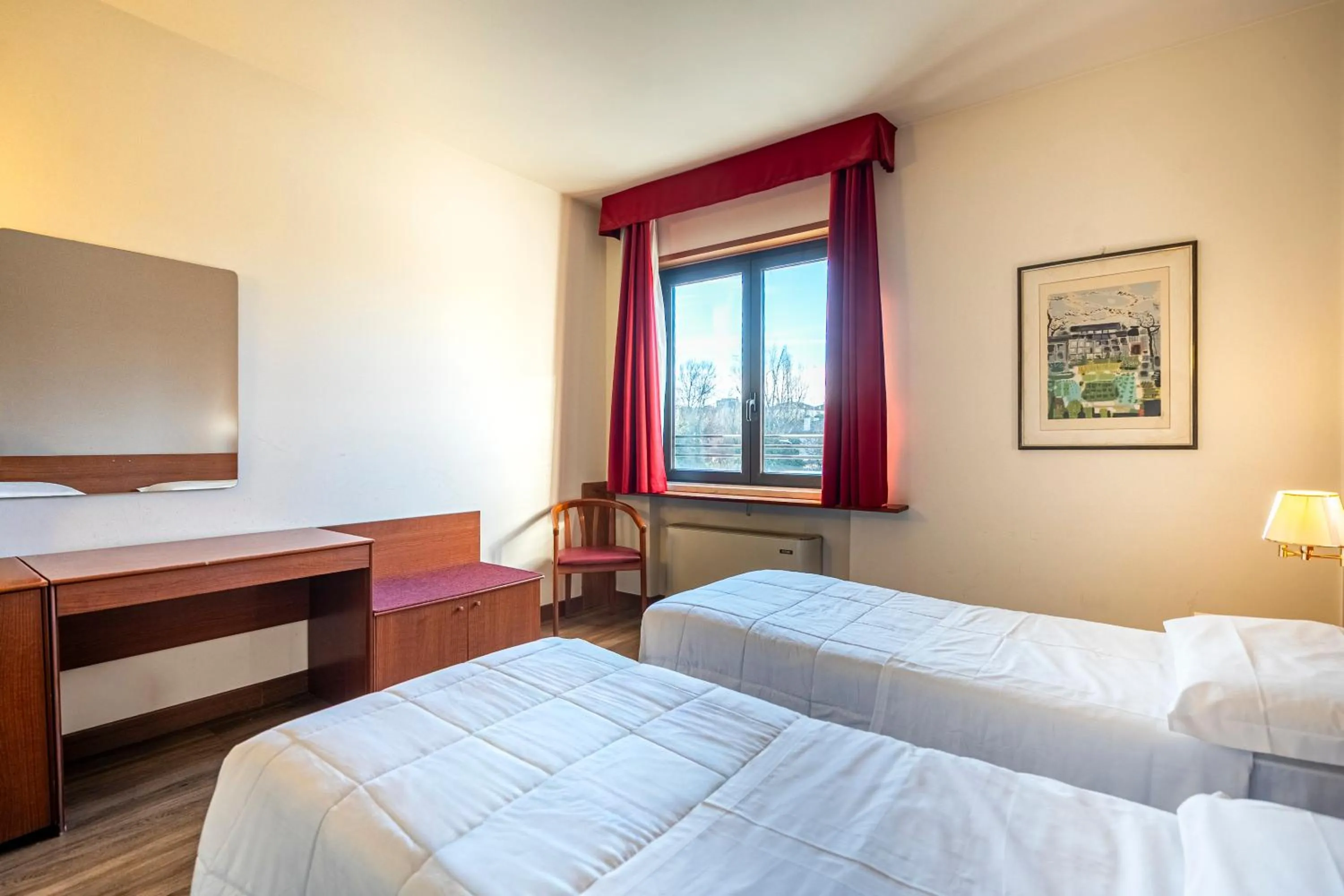 Bed in Hotel Albatros