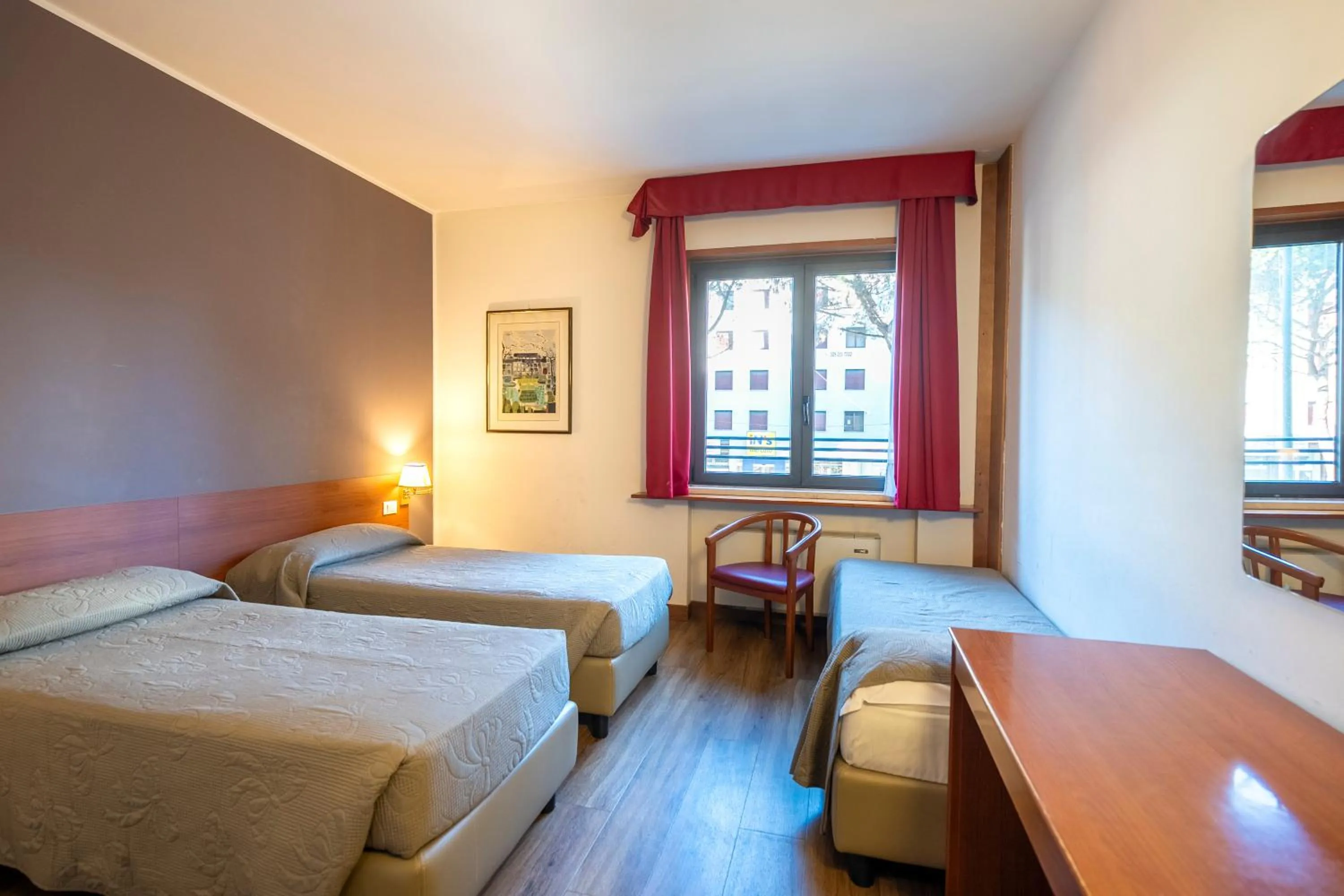 Bedroom, Bed in Hotel Albatros