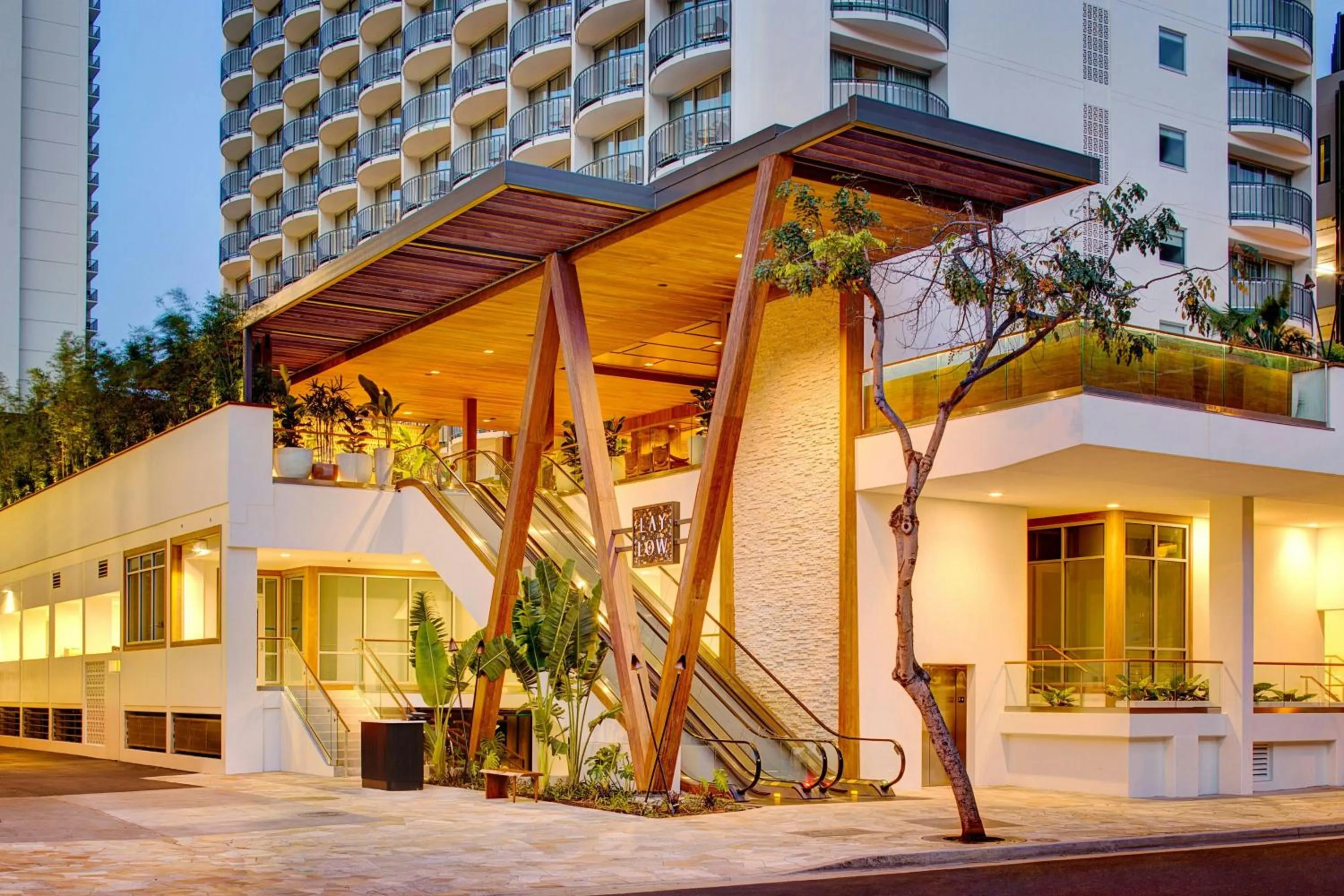 Property building in The Laylow Waikiki, Autograph Collection