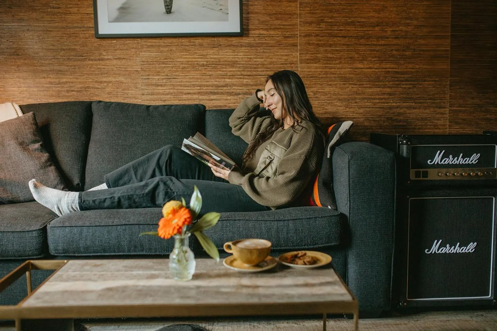 Living room in Creekside Villa