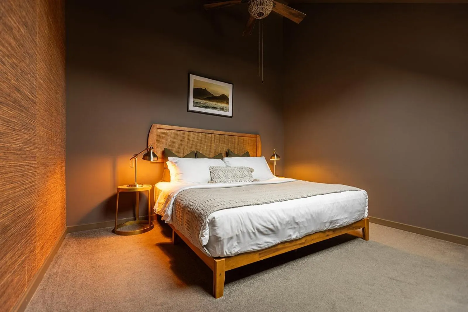 Bed in Creekside Villa