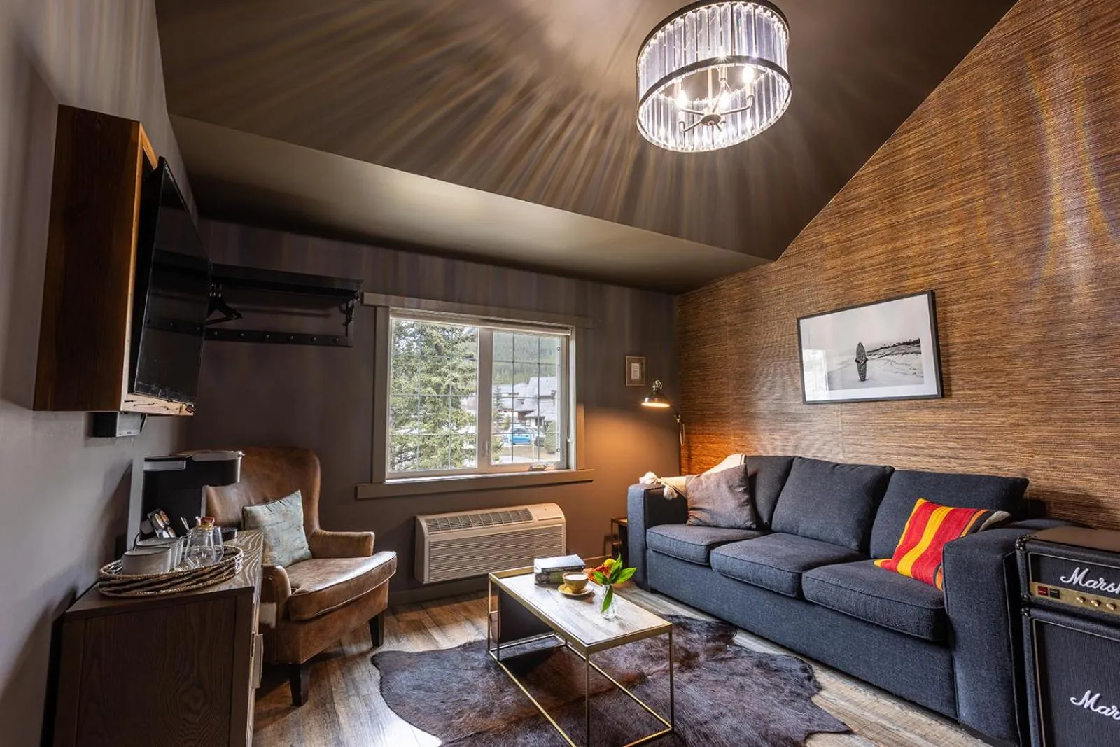Living room in Creekside Villa
