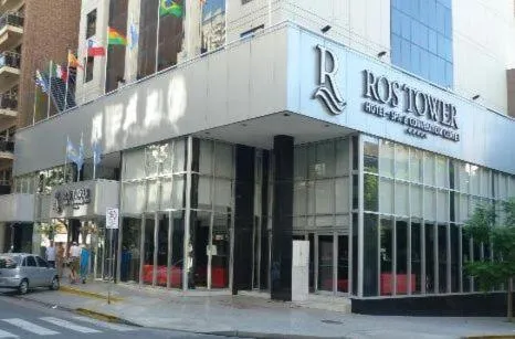 Facade/entrance in Ros Tower Hotel