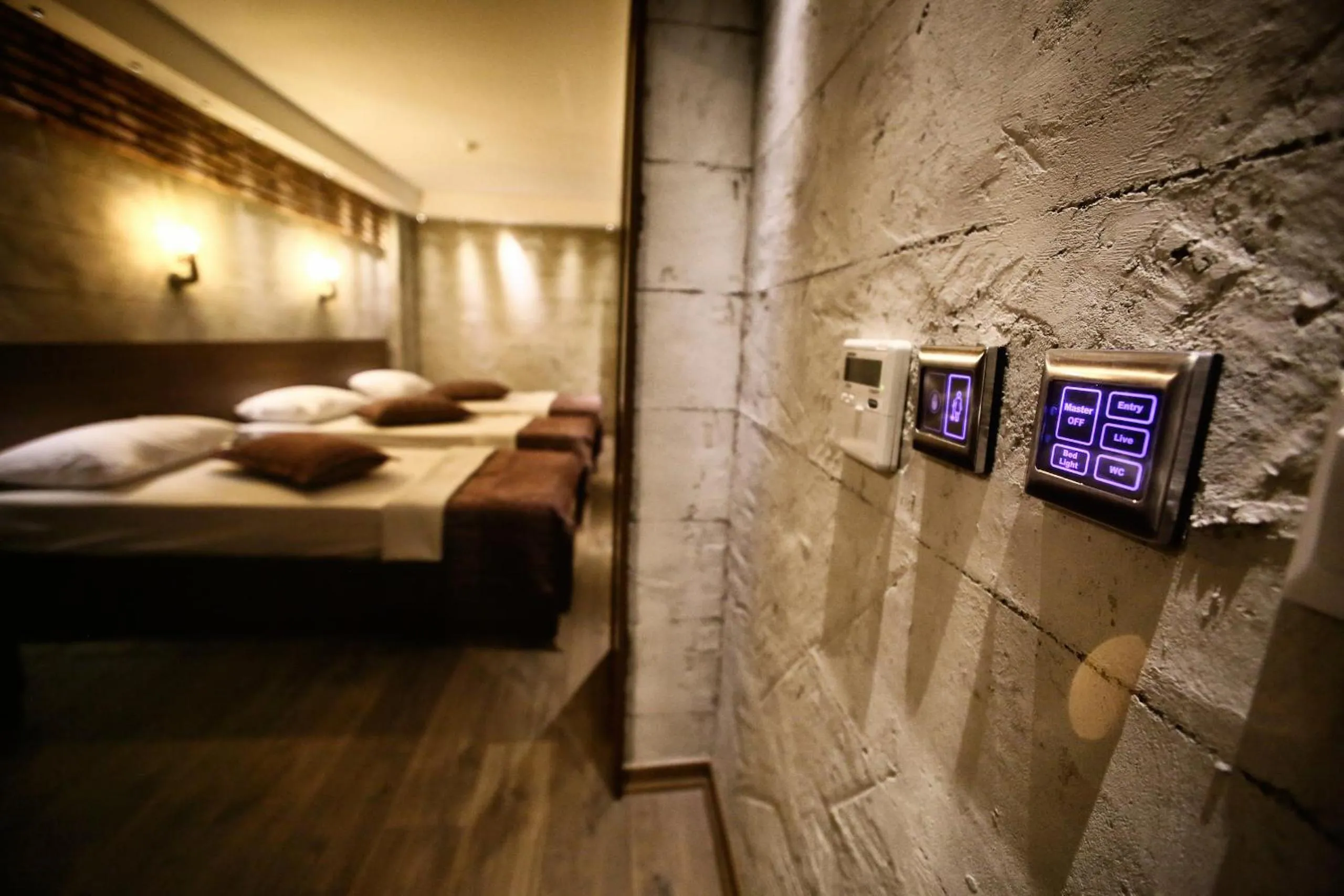 Decorative detail, Bed in Elibol Hotel Old City