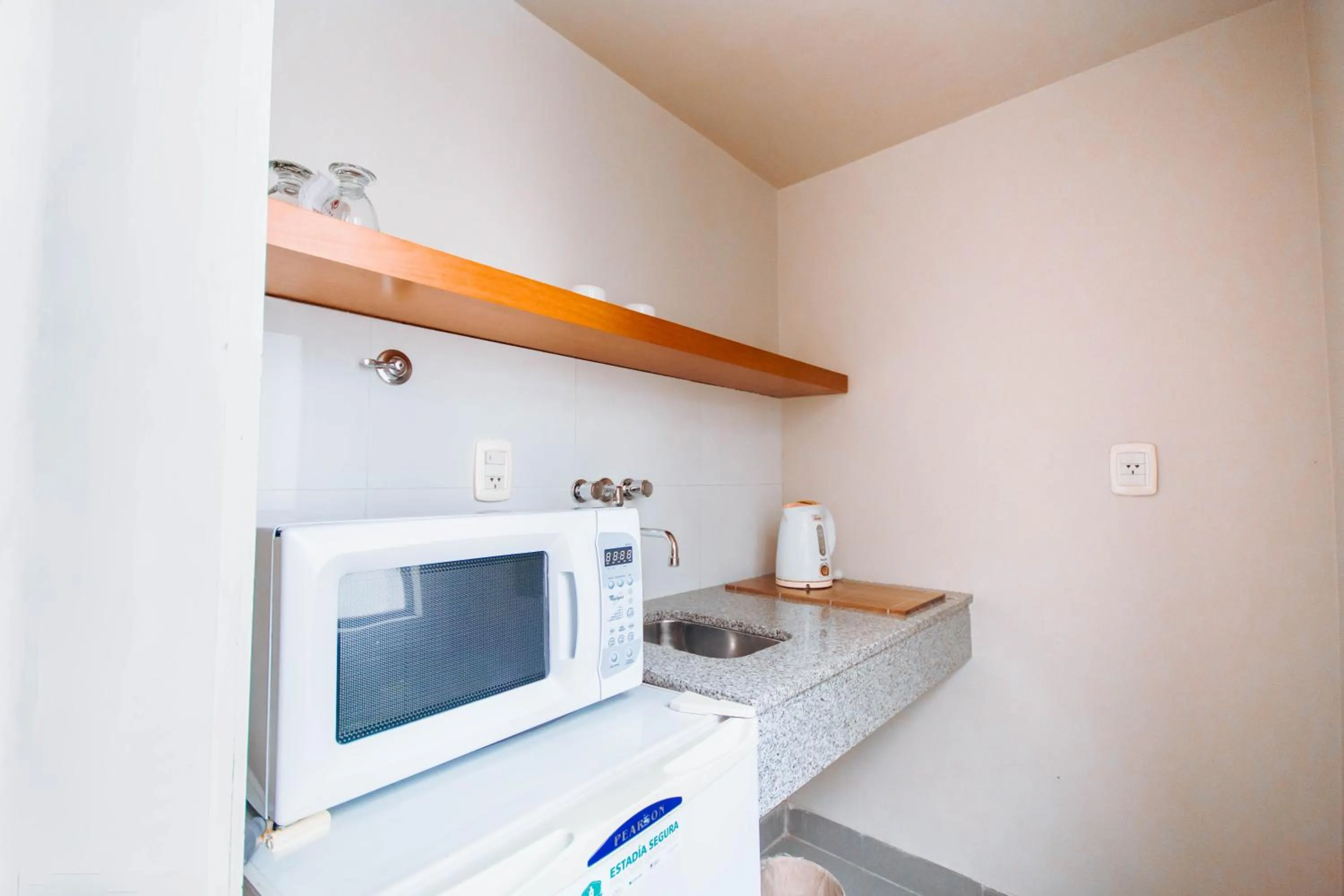 Kitchen or kitchenette in Hotel Spa Republica