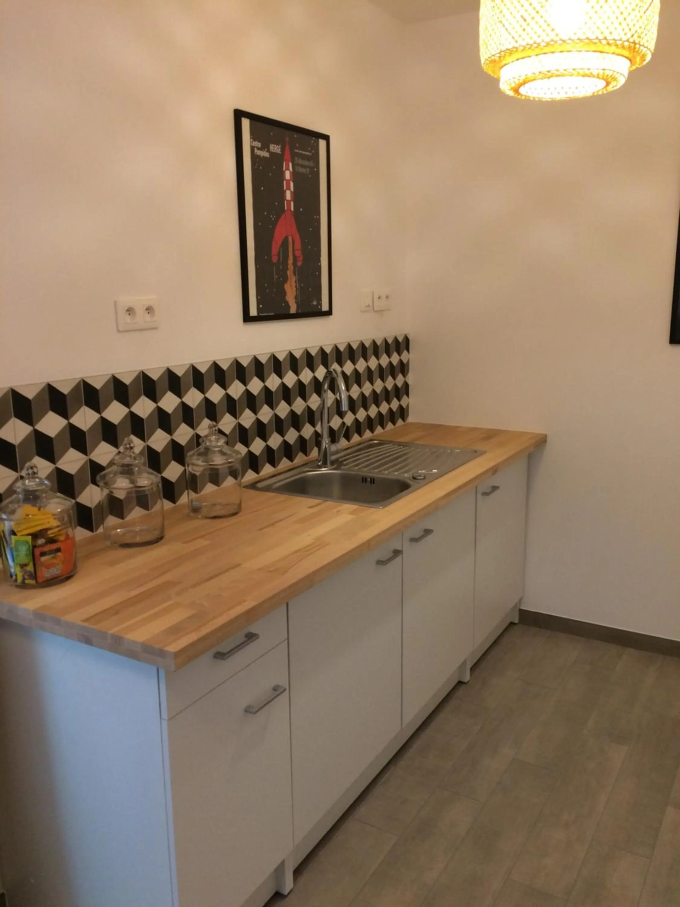 Cabanes et chambre à la Bernardiere