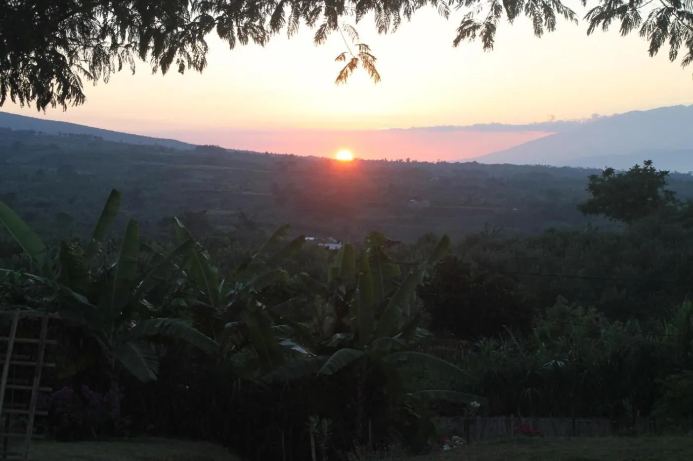 Mountain view in Joglo Exotico