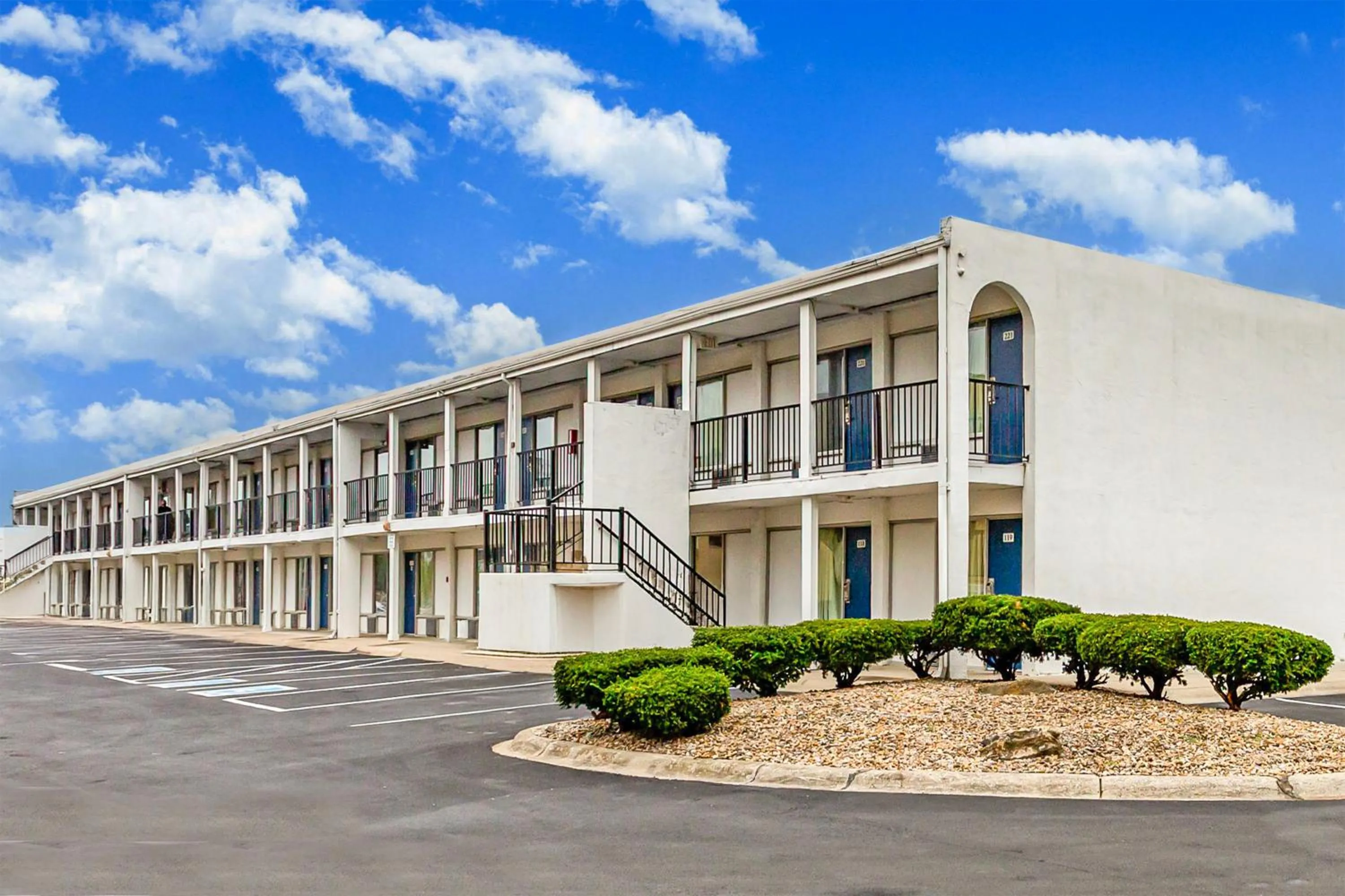 Property building in Relax Inn by OYO Columbus OH I 70