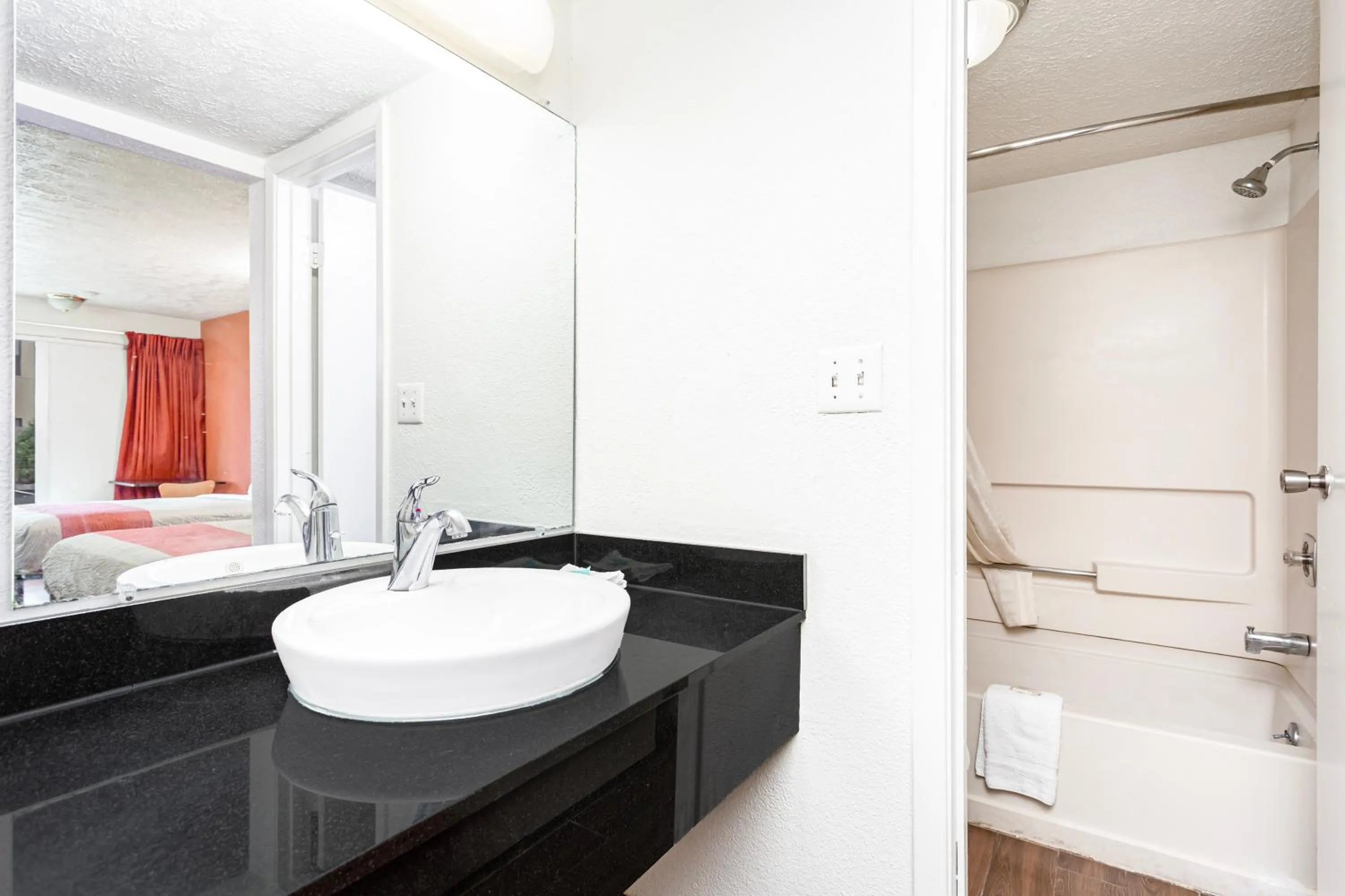 Bathroom in Relax Inn by OYO Columbus OH I 70